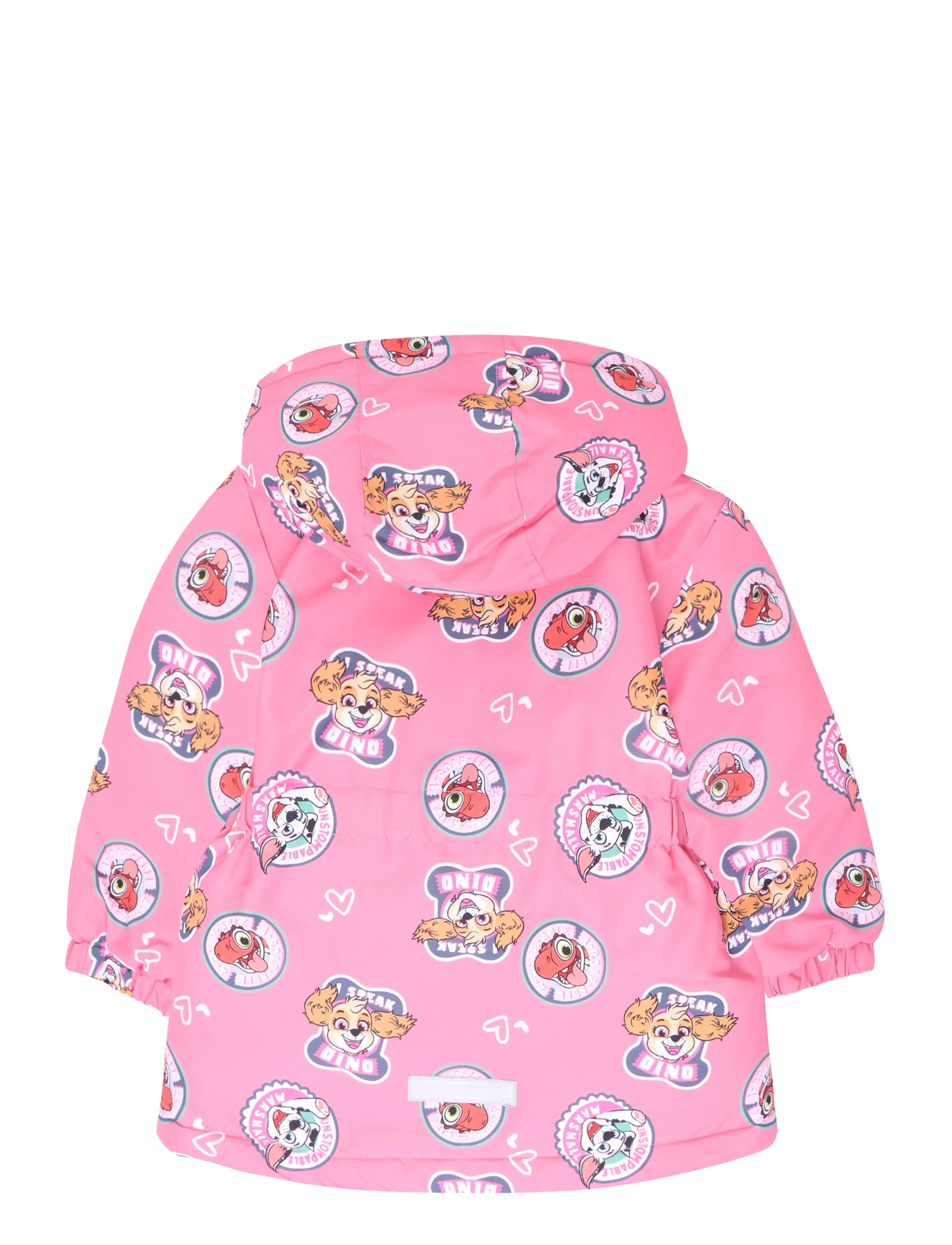 name it - NMFMAXI JI PAW JACKET NOOS CPLGM - daunen- und steppjacken - flowering ginger - 1