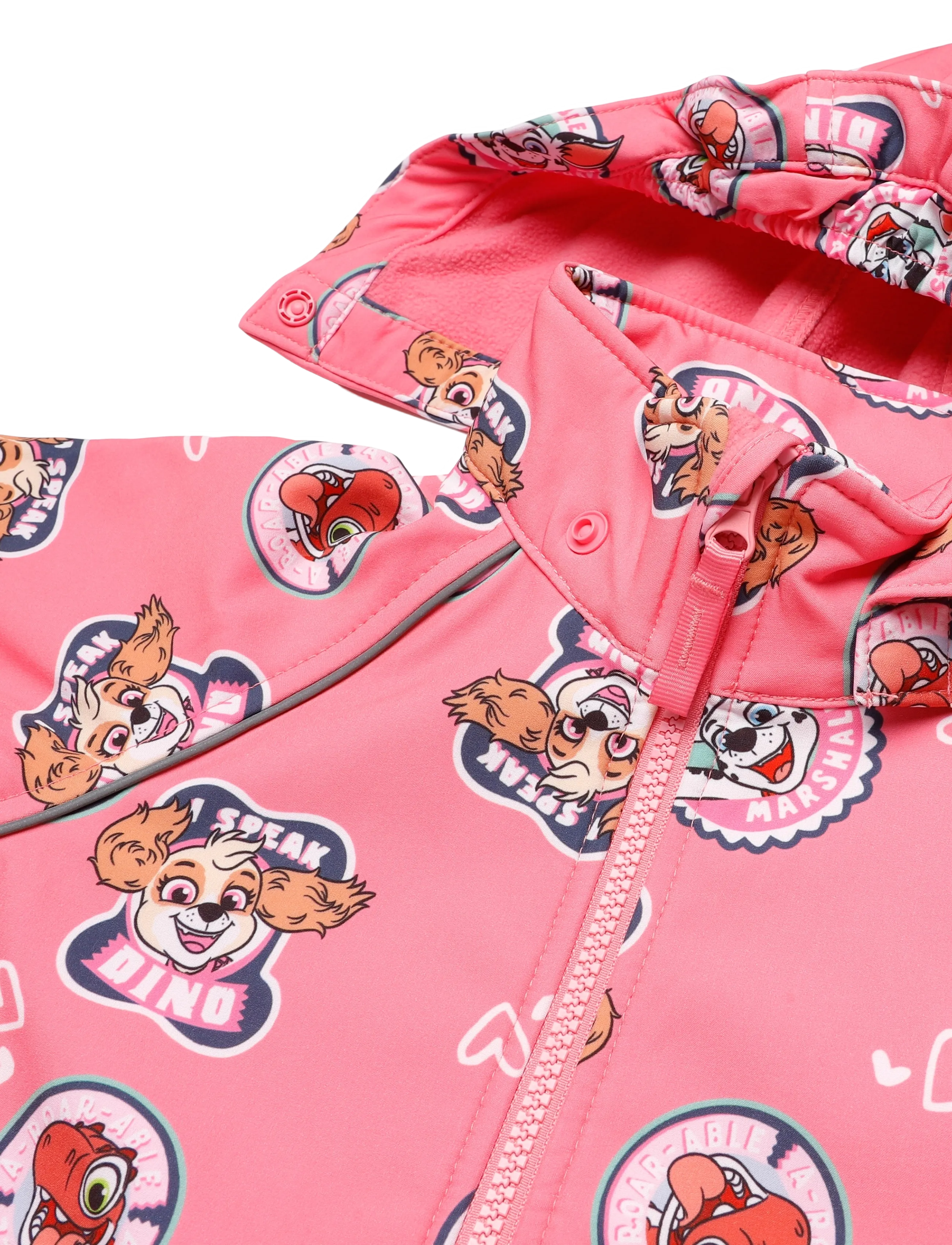 name it - NMFALFA08 PAW SOFTSHELL SUIT NOOS CPLGM - flowering ginger - 2