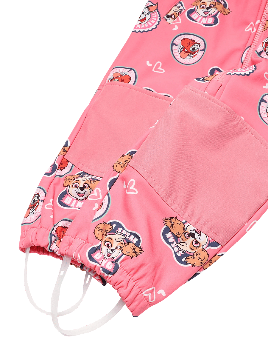 name it - NMFALFA08 PAW SOFTSHELL SUIT NOOS CPLGM - softshell-overalls - flowering ginger - 3