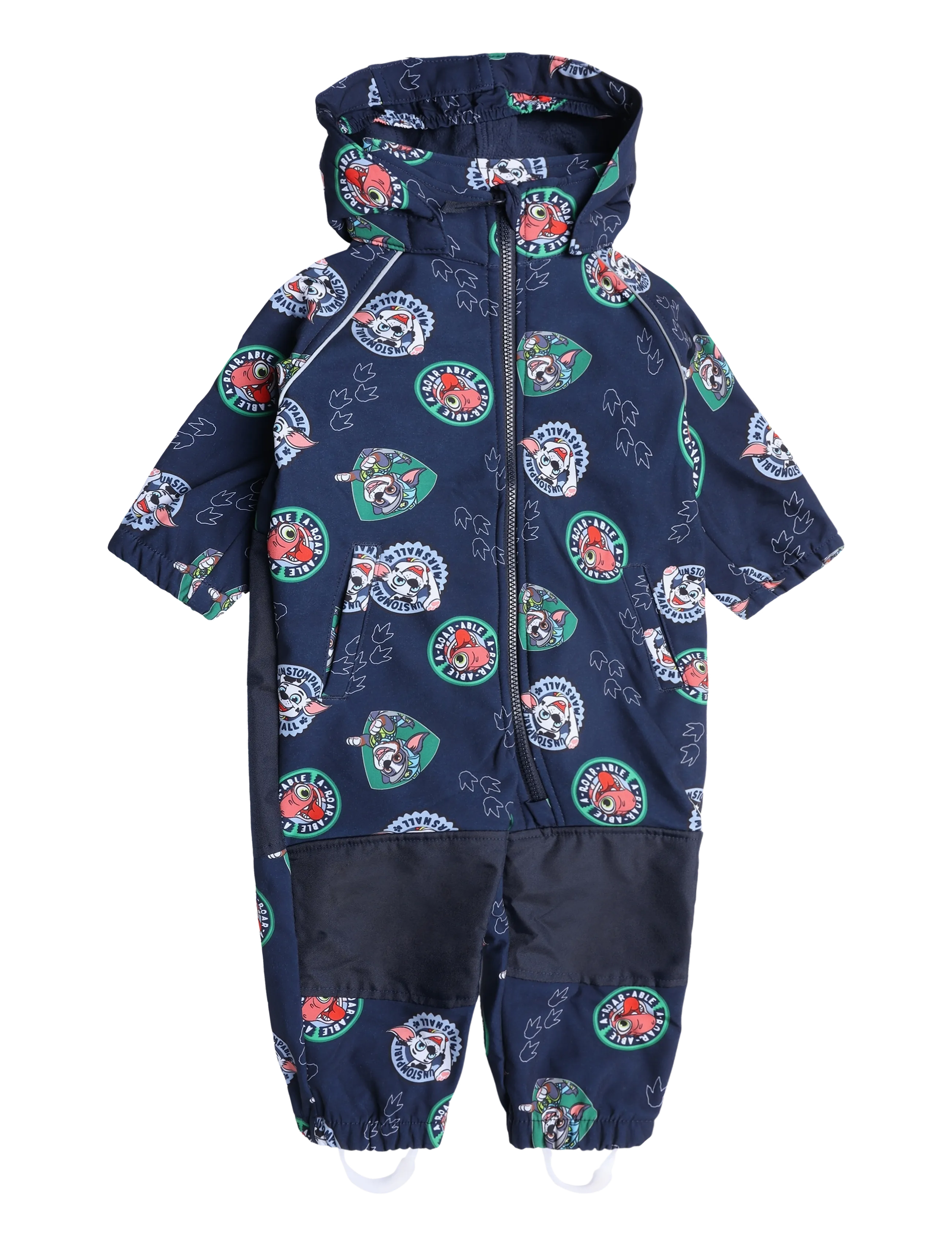 name it NMMALFA08 PAW SOFTSHELL SUIT NOOS CPLGM - Softshell-Overalls - NAVY BLAZER / navy