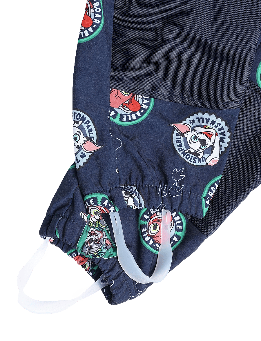 name it - NMMALFA08 PAW SOFTSHELL SUIT NOOS CPLGM - softshell-overalls - navy blazer - 3