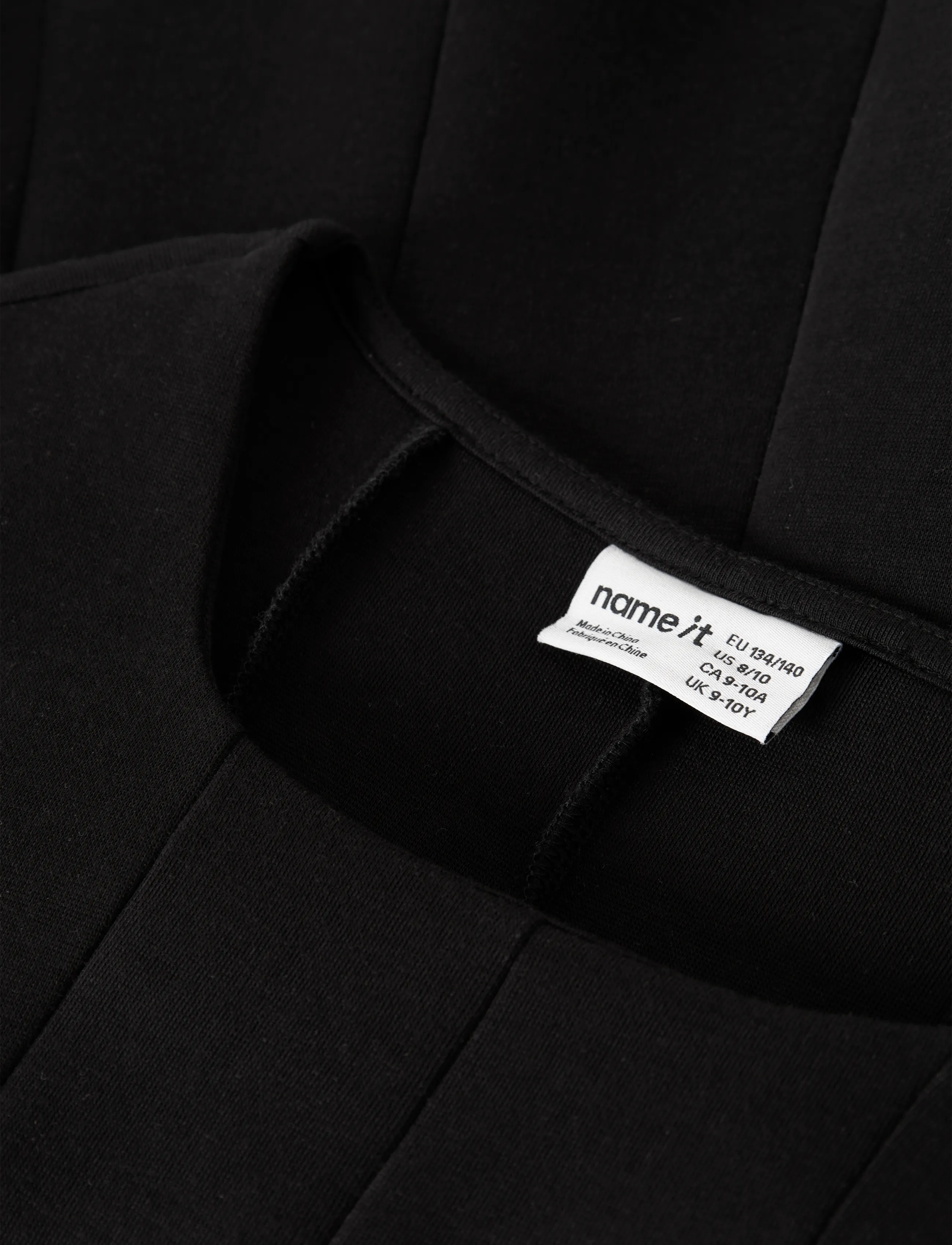 name it - NKFOFANA LS TOP - langärmelig - black - 2
