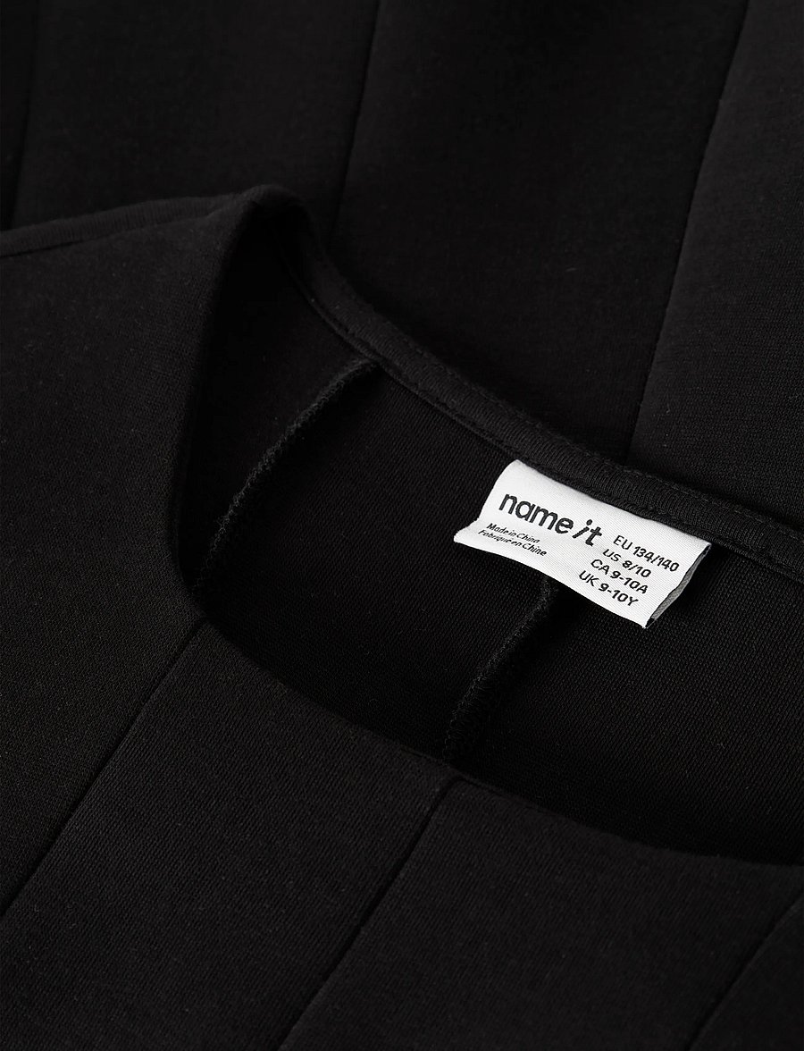 name it - NKFOFANA LS TOP - langärmelig - black - 2