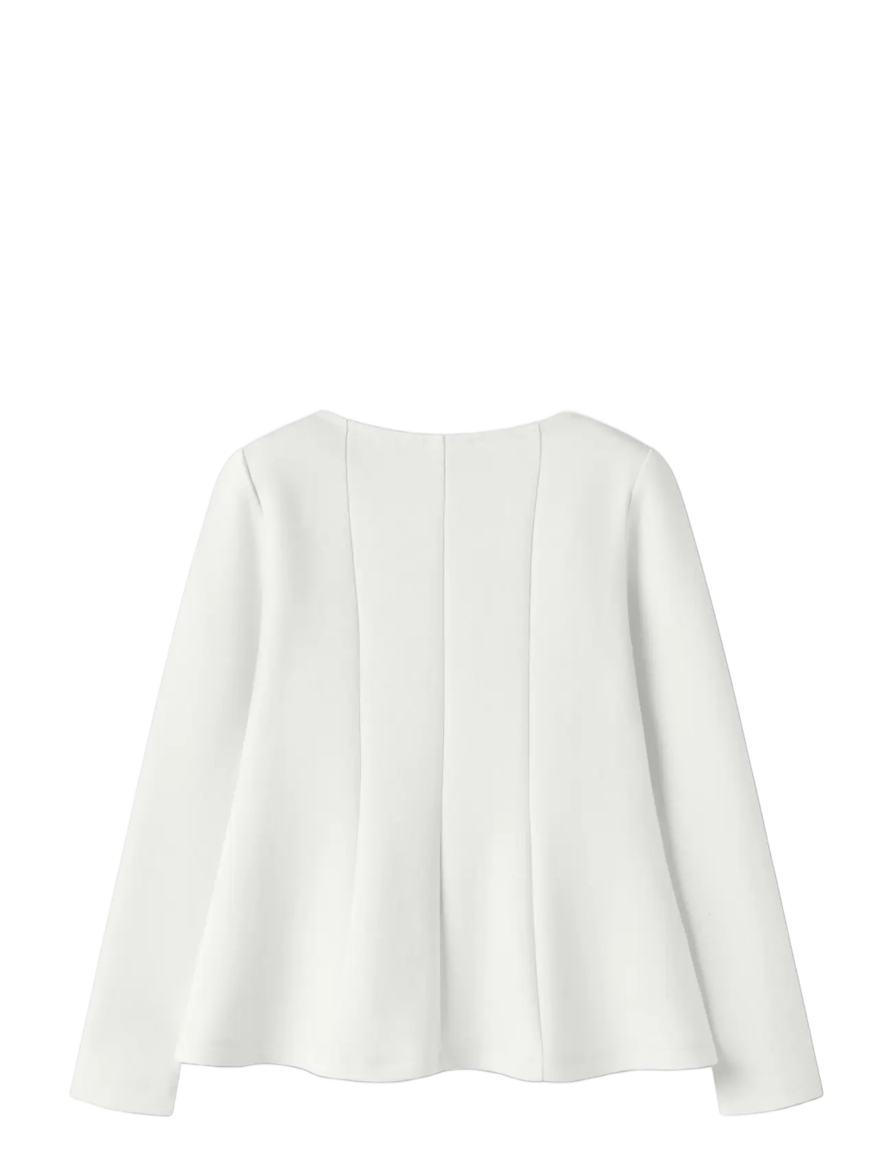 name it - NKFOFANA LS TOP - langärmelig - cloud dancer - 1