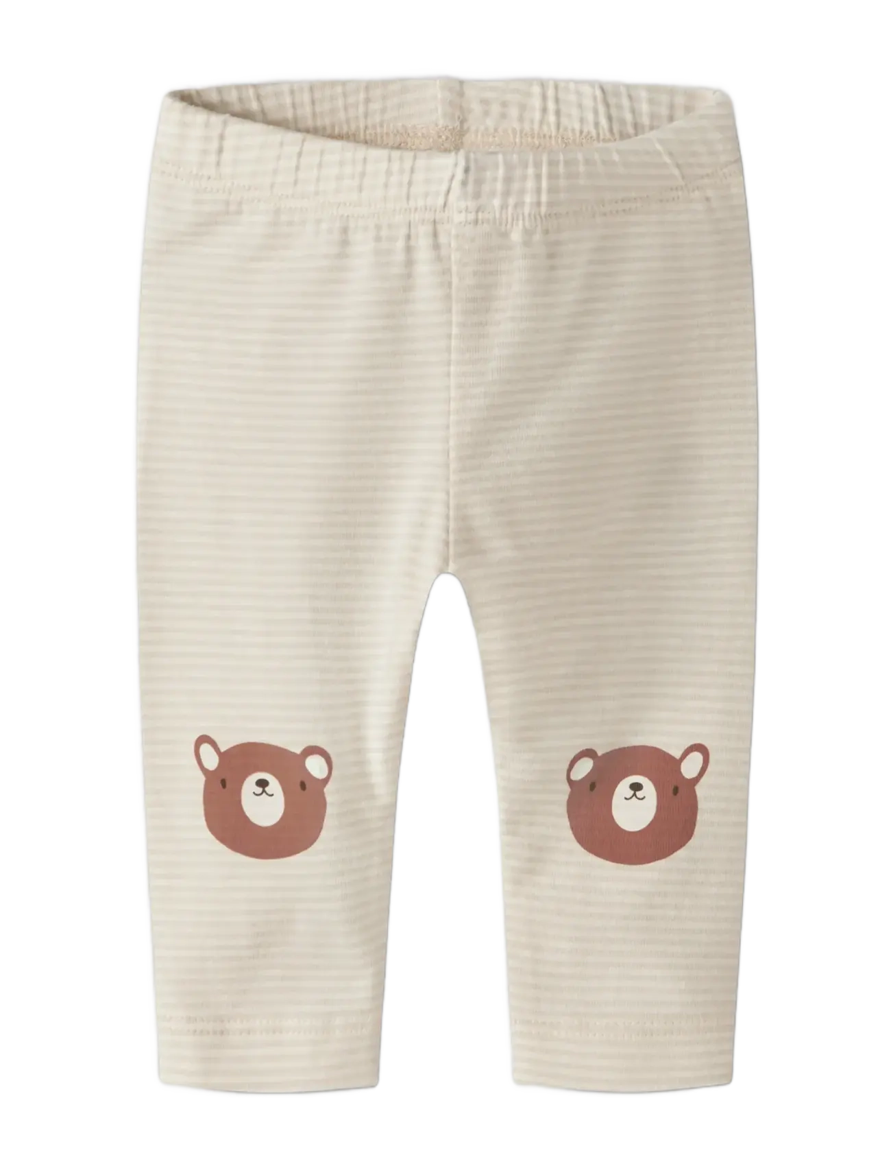 name it - NBNJOPLE SS TOP SET - sett með stuttermabol - almond milk - 2