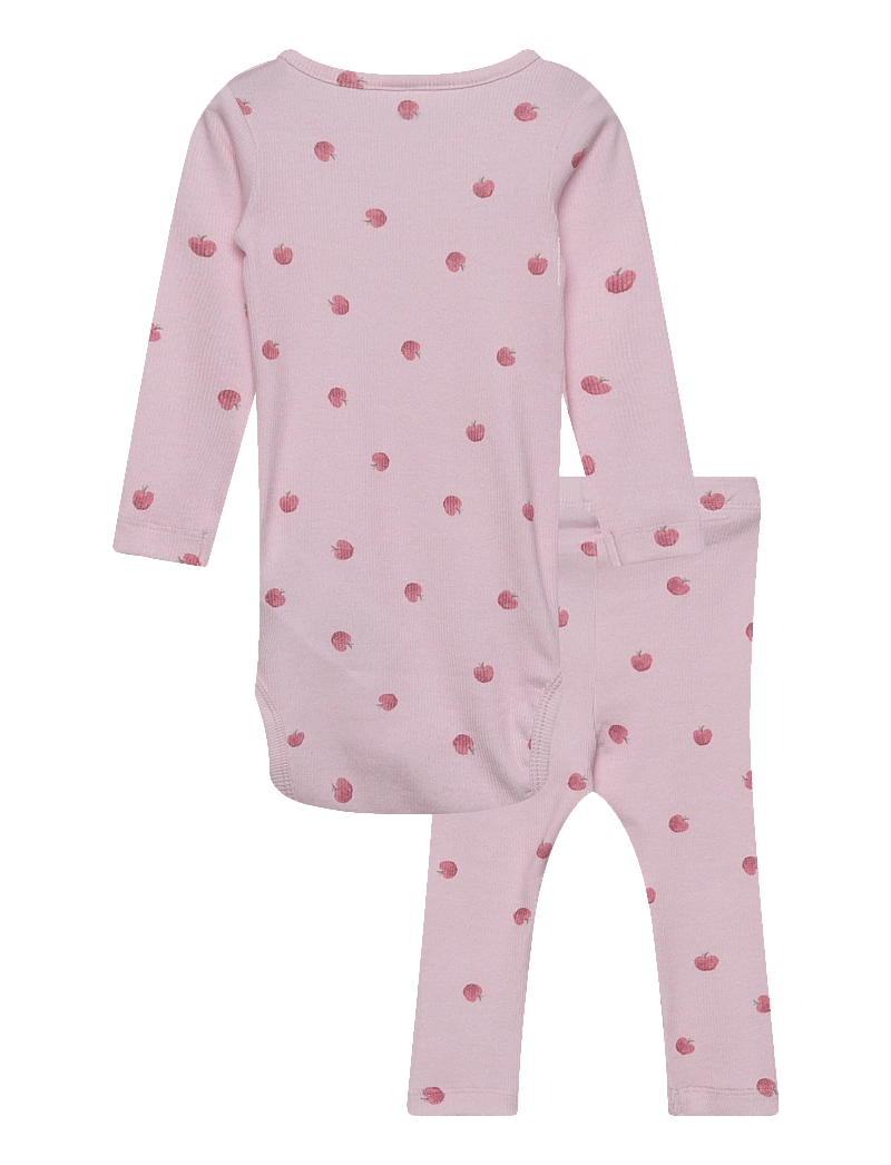 name it - NBFFOAPPLE LS BODY SET - sets mit body - cradle pink - 1