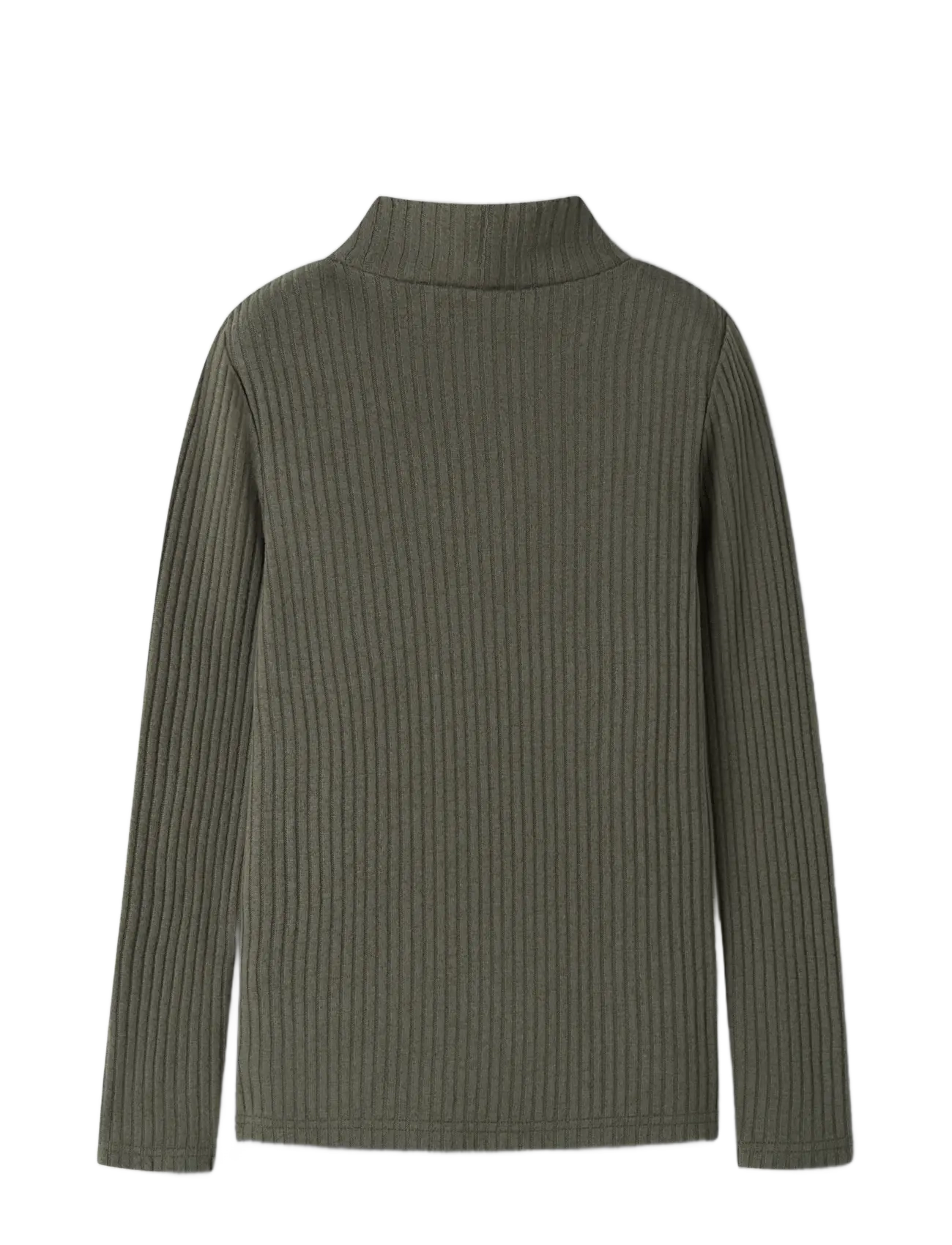 name it - NKFOMAGGIE LS SLIM TOP - langärmelig - olive night - 1