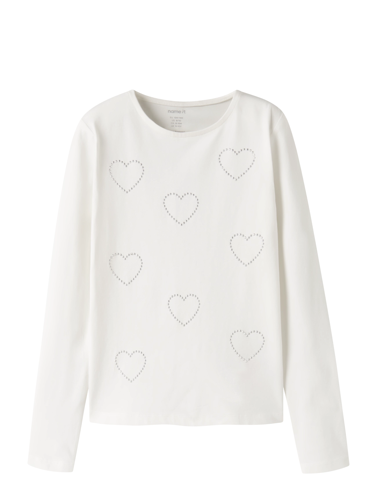 name it NKFOLENNI LS SLIM TOP BOX - Name it - CLOUD DANCER / cream