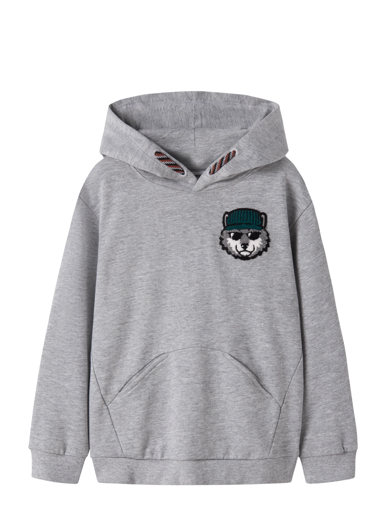 name it NKMOSVALD LS NREG SWEAT WH BRU BOX - Name it - GREY MELANGE / grey