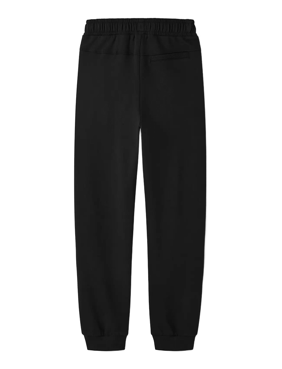 name it - NKMODIN NREG SWEAT PANT BRU - mjukisbyxor - black - 1