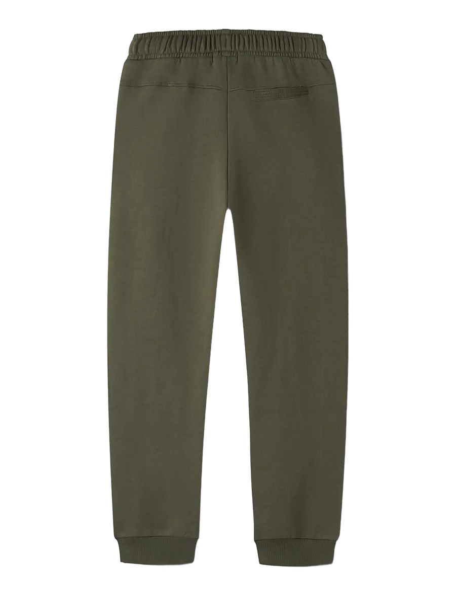 name it - NKMODIN NREG SWEAT PANT BRU - mjukisbyxor - olive night - 1