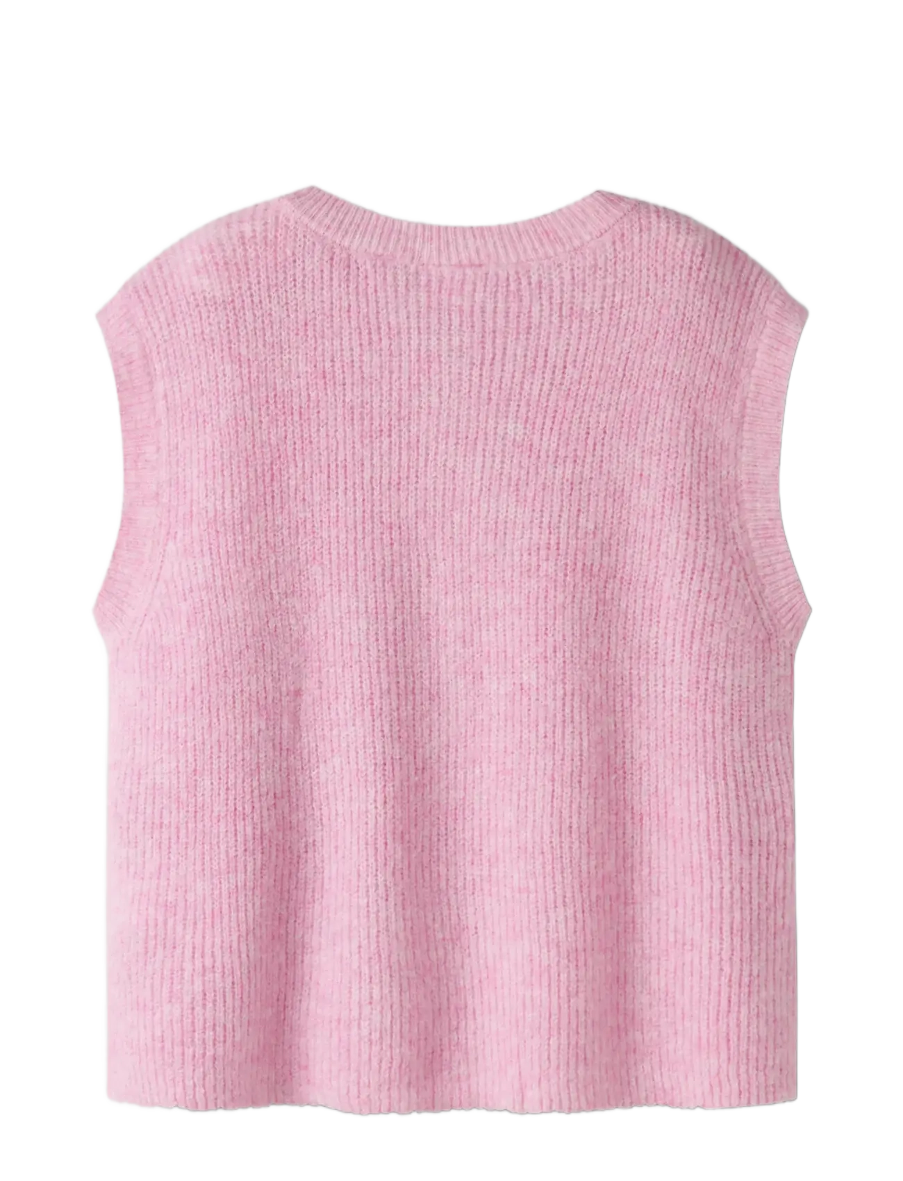 name it - NKFOANJA LOOSE KNIT VEST - westen - begonia pink - 1