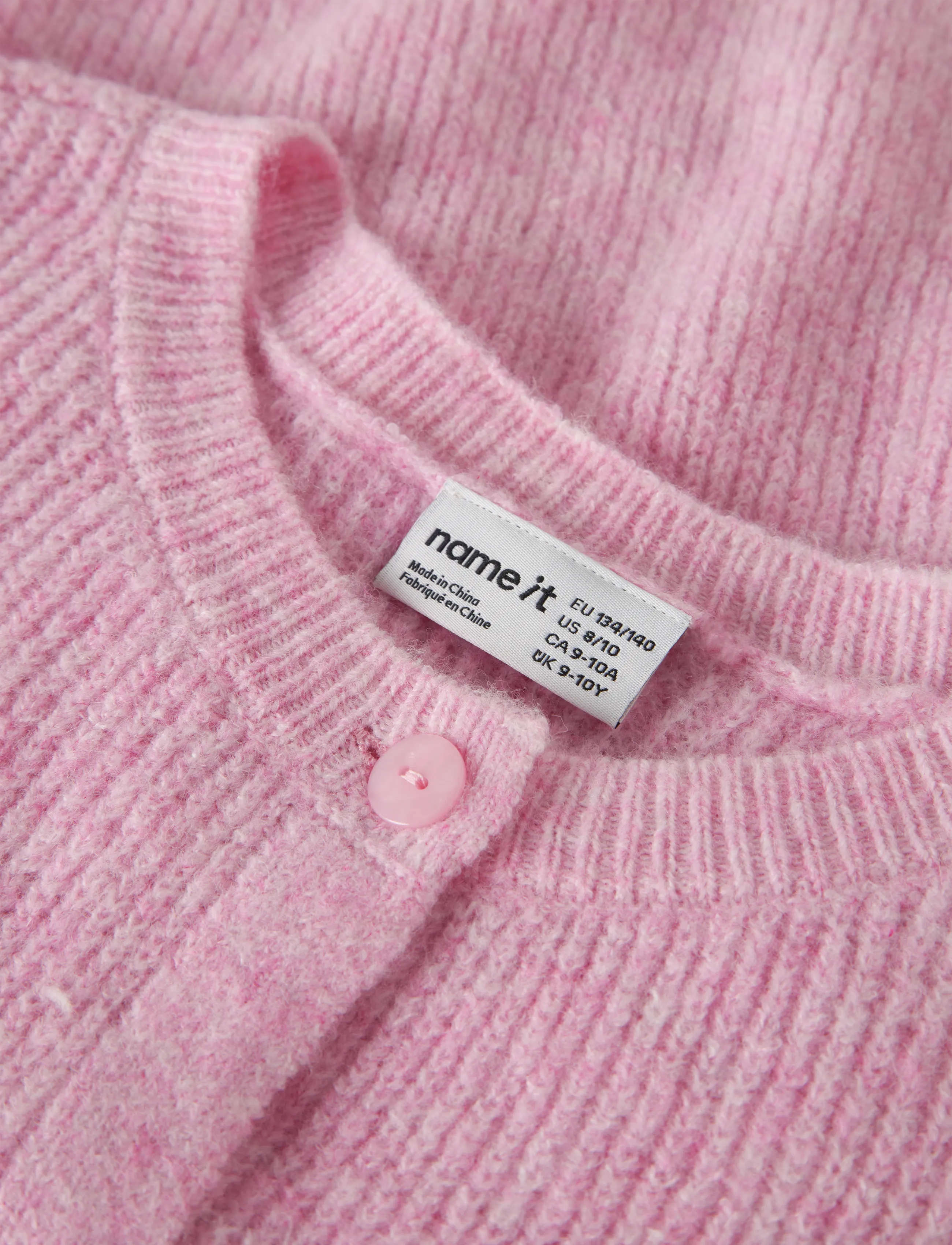 name it - NKFOANJA LOOSE KNIT VEST - westen - begonia pink - 4