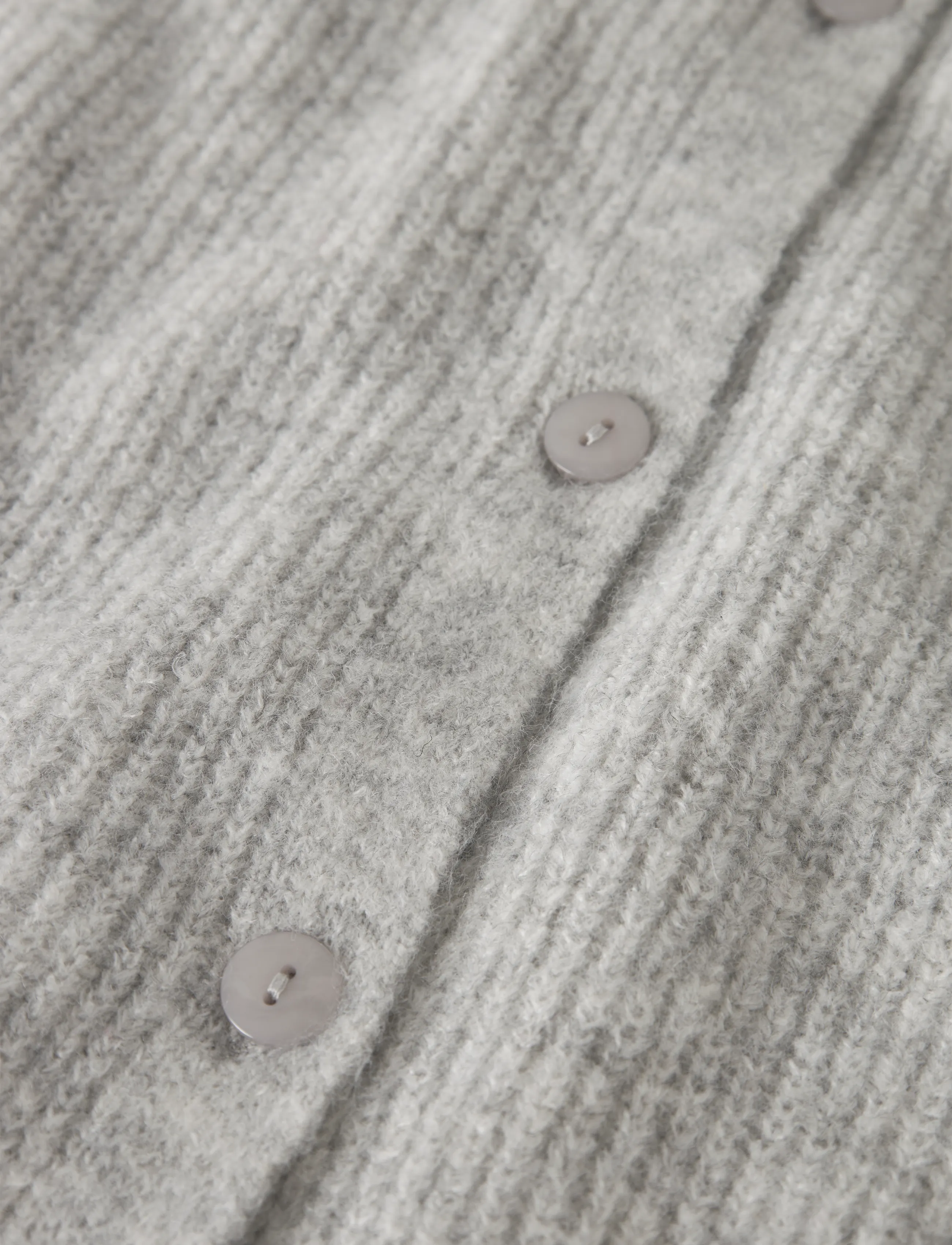 name it - NKFOANJA LOOSE KNIT VEST - westen - grey melange - 2