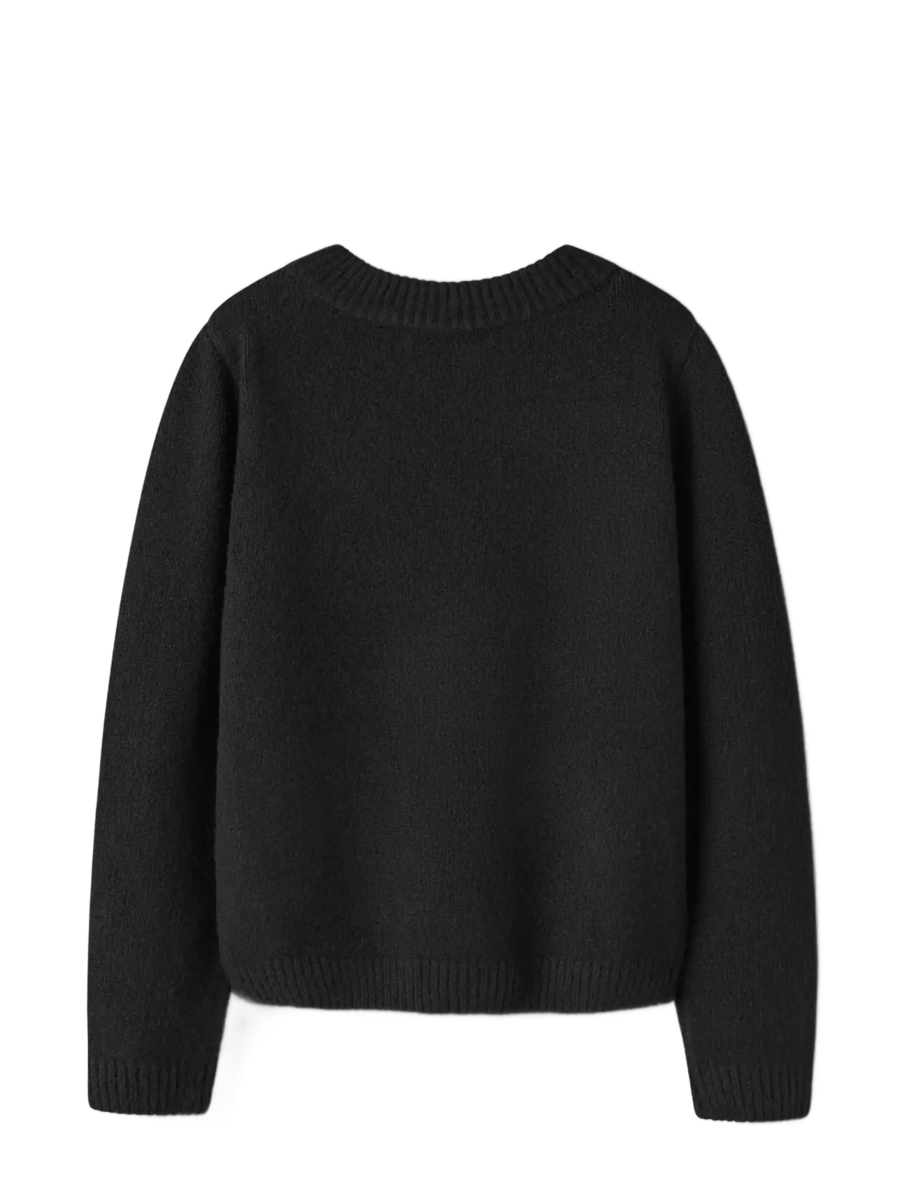 name it - NKFOJESMI LS KNIT - black - 1