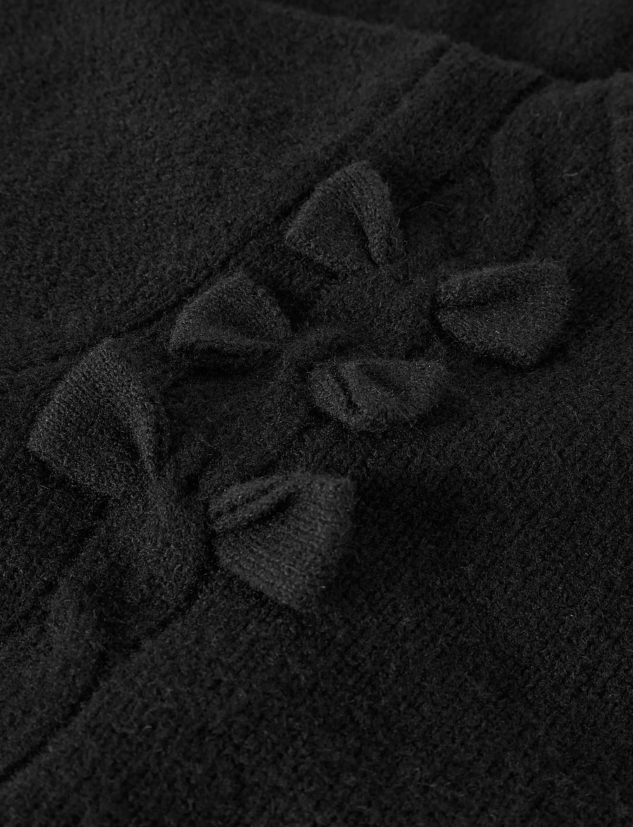 name it - NKFOJESMI LS KNIT - black - 2
