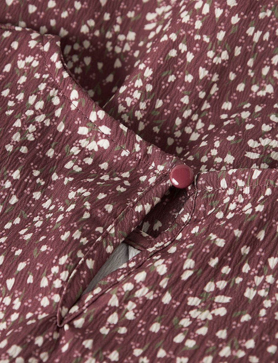 name it - NKFOHAJO LS DRESS - langærmede hverdagskjoler - wild ginger - 2