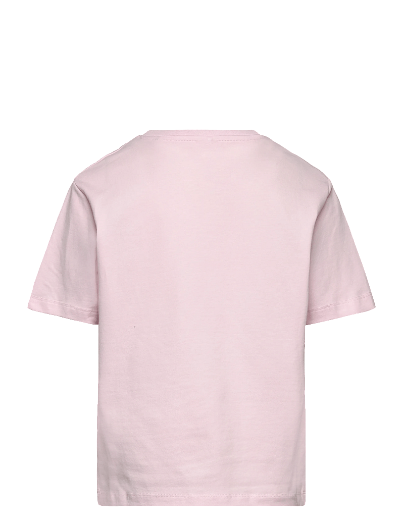 name it - NKFABBI CAPYBARA SS NREG TOP LNOOS SKY - kortärmade t-shirts - cradle pink - 1