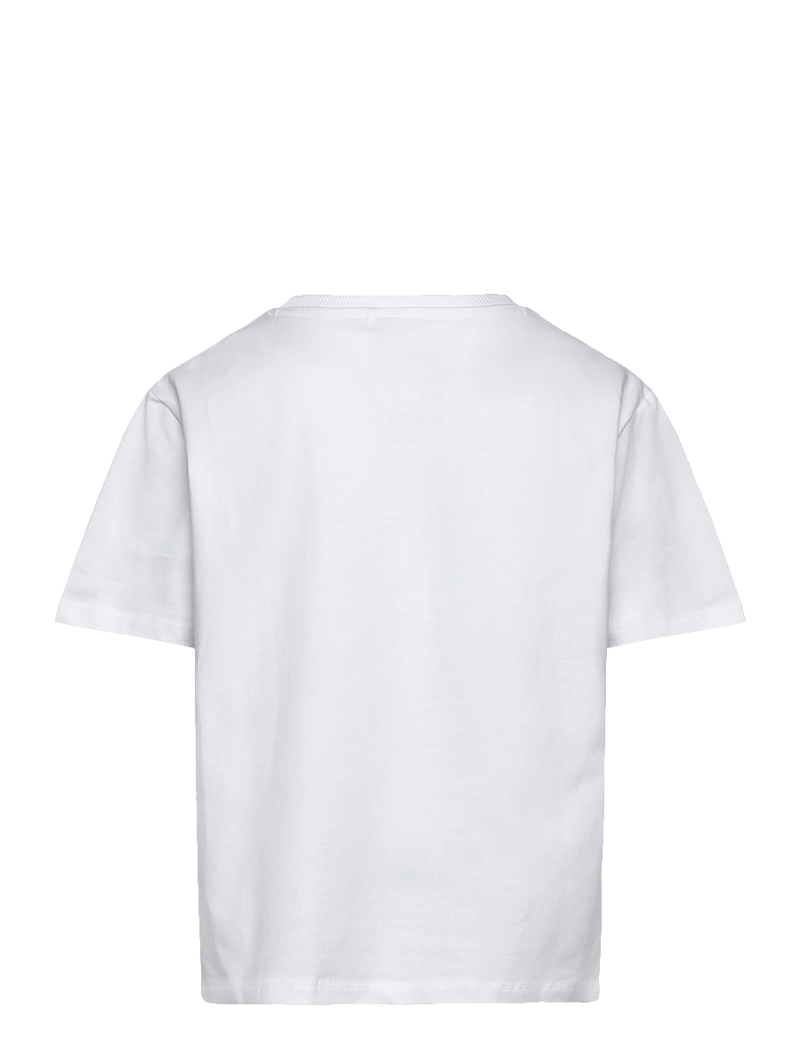 name it - NKFADESSA BRAINR SS NREG TOP LNOOS VDE - kortærmede t-shirts - bright white - 1