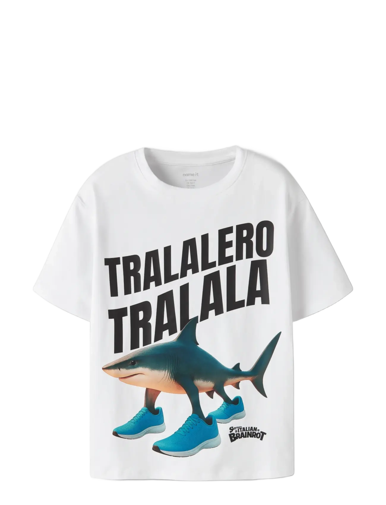 name it - NKMARMI BRAINR SS NREG TOP LNOOS VDE - stutterma bolir - bright white - 2