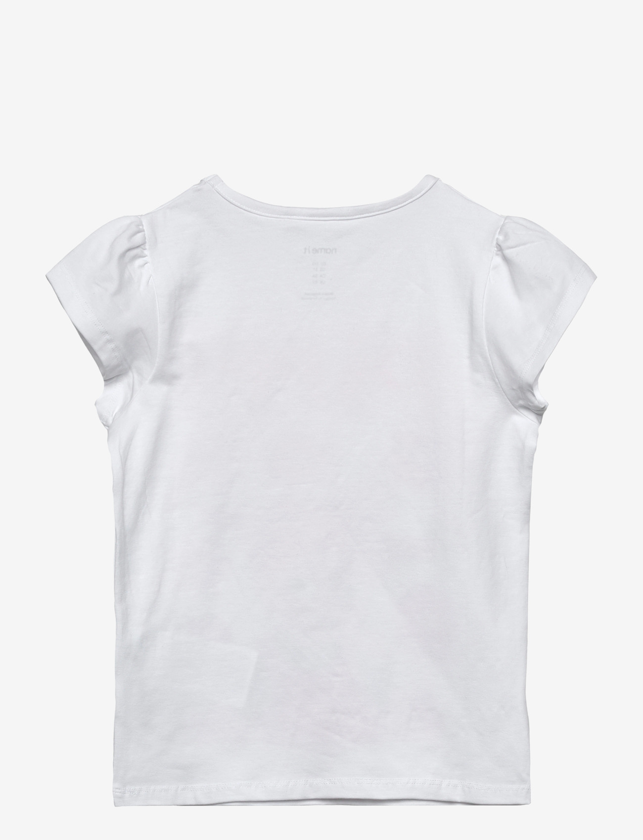 name it - NMFAMENA PIPPI SS TOP SKY - kortærmede t-shirts - bright white - 1