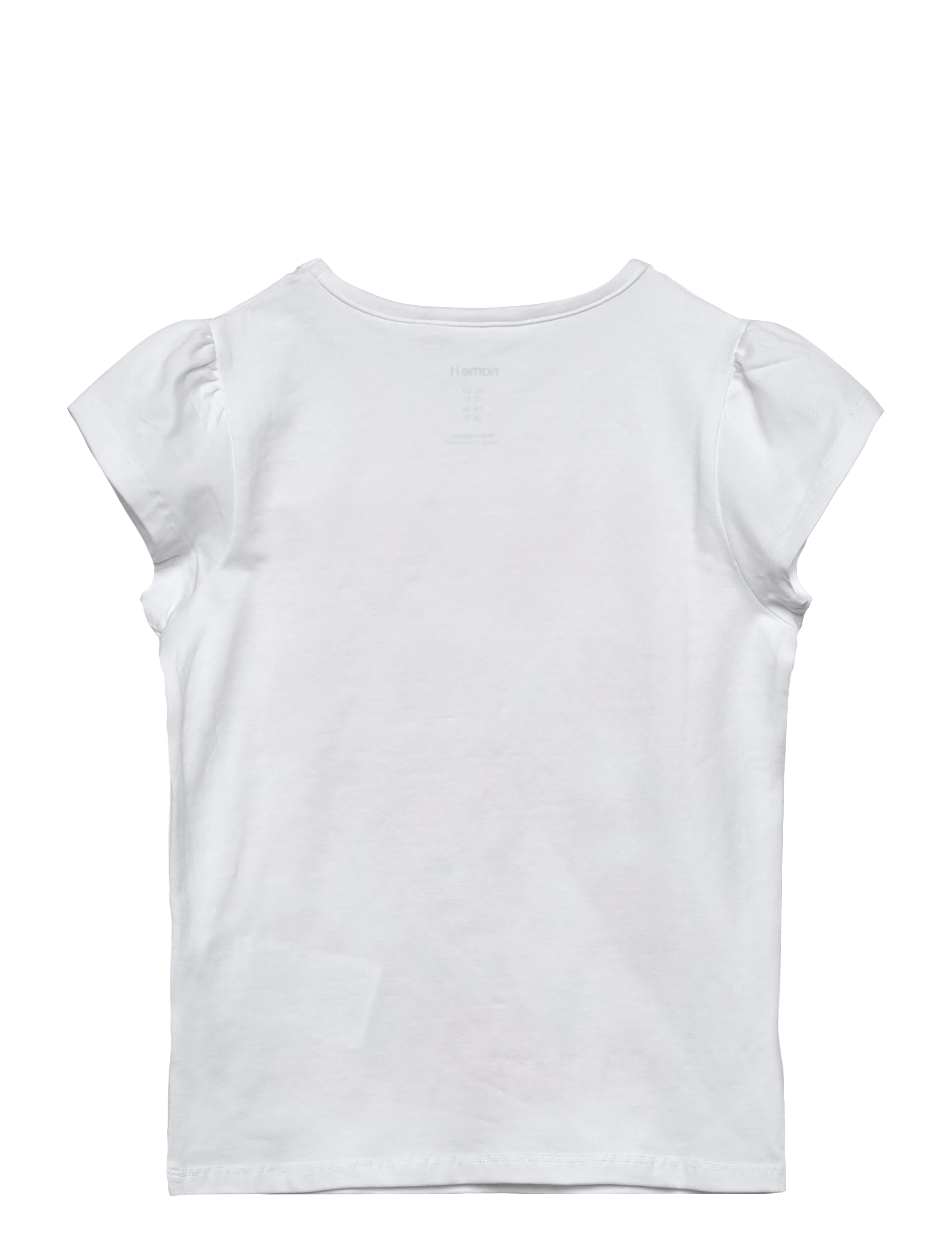name it - NMFAMENA PIPPI SS TOP SKY - marškinėliai trumpomis rankovėmis - bright white - 1