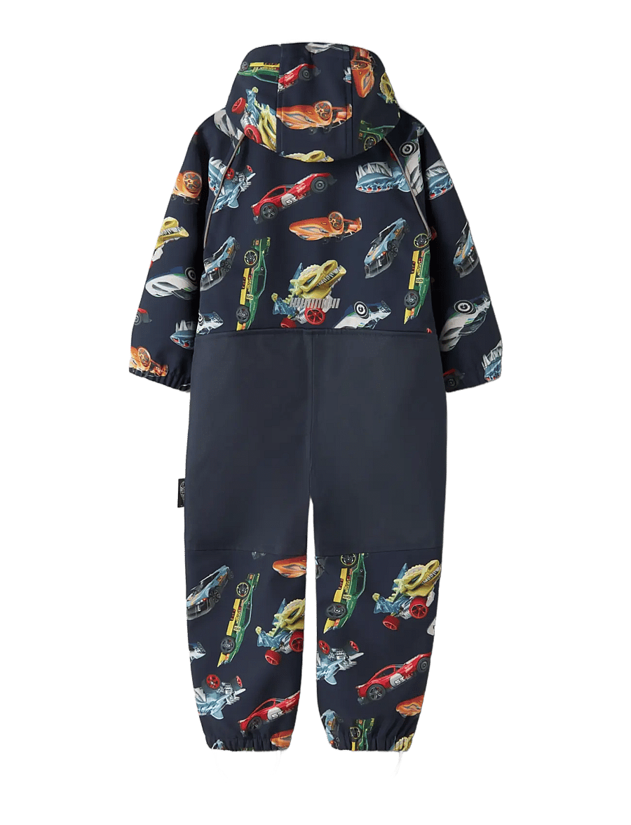 name it - NMMALFA08 HOTWHEELS SOFTESHELL SUIT MAT - navy blazer - 1