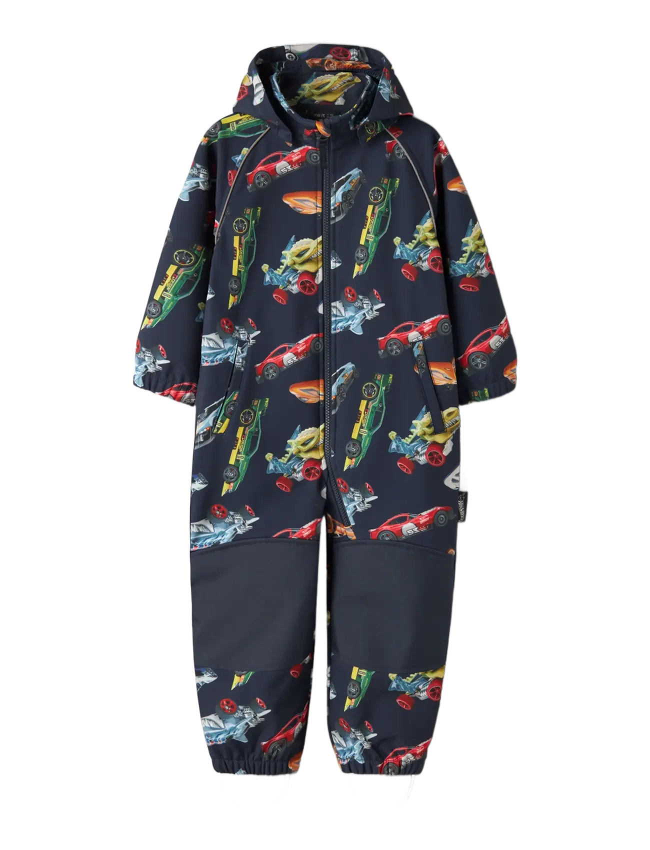 name it - NMMALFA08 HOTWHEELS SOFTESHELL SUIT MAT - navy blazer - 2