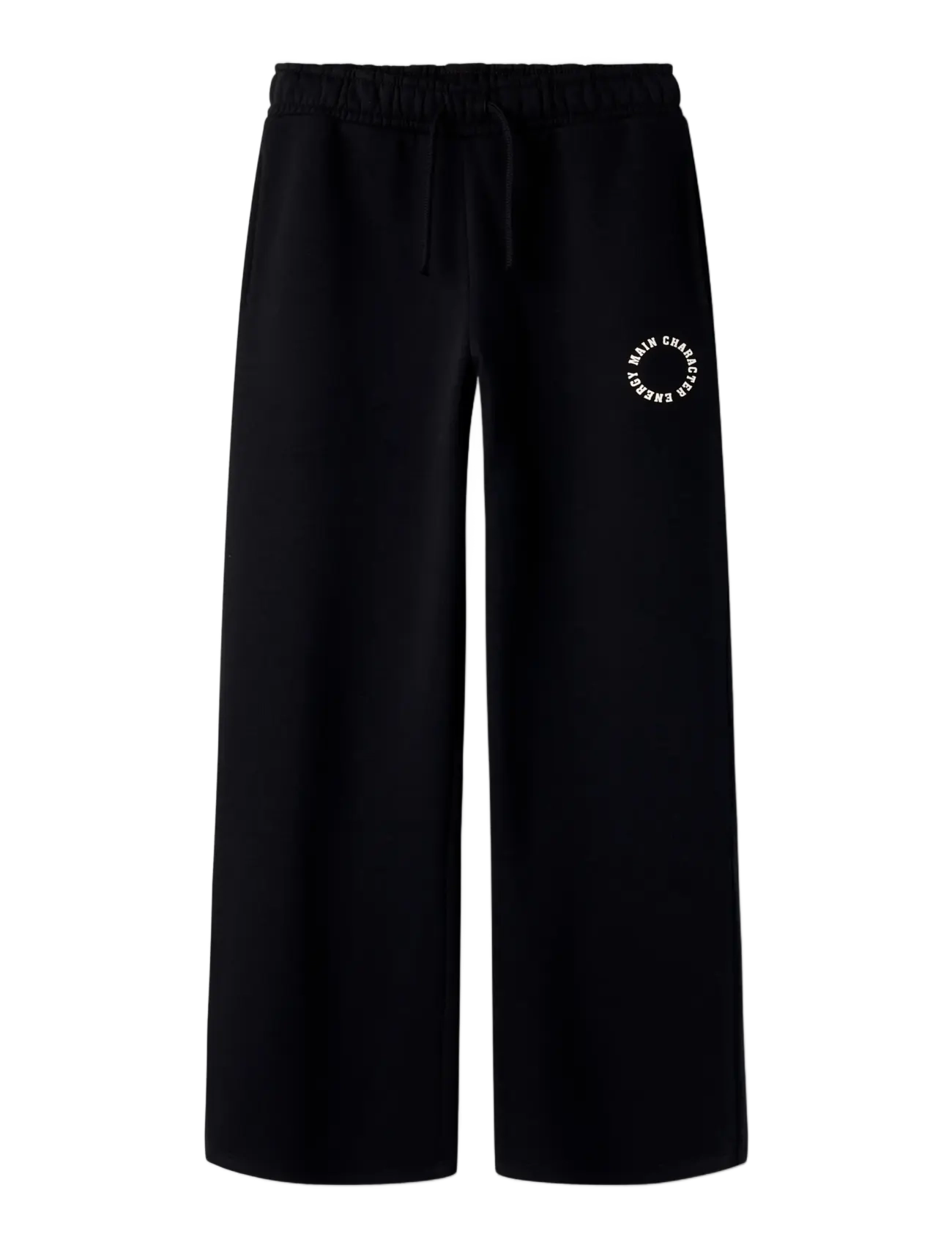 name it - NKFRIA WIDE SWEAT PANT BRU NOOS - dressipüksid - black - 2