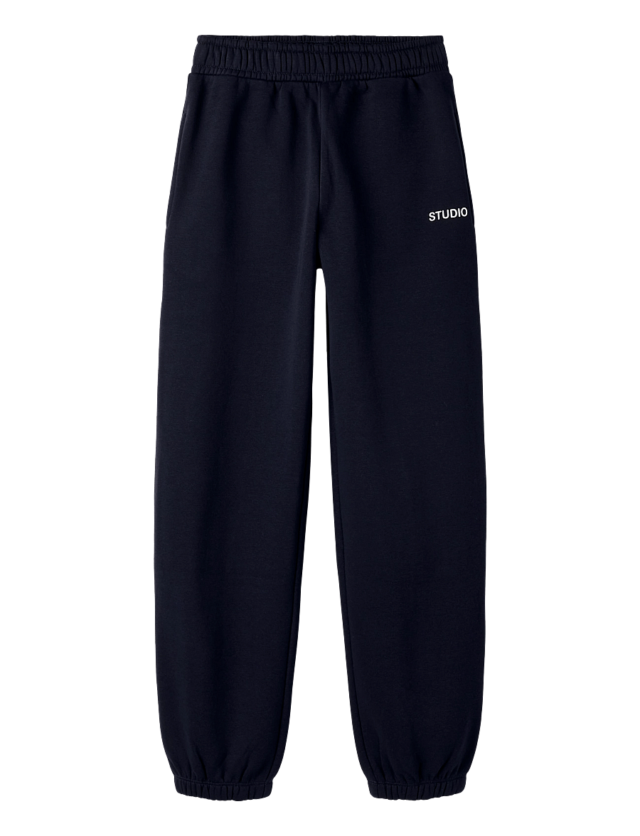name it - NKMRIO RLX SWEAT PANT BRU NOOS - mjukisbyxor - dark sapphire - 0