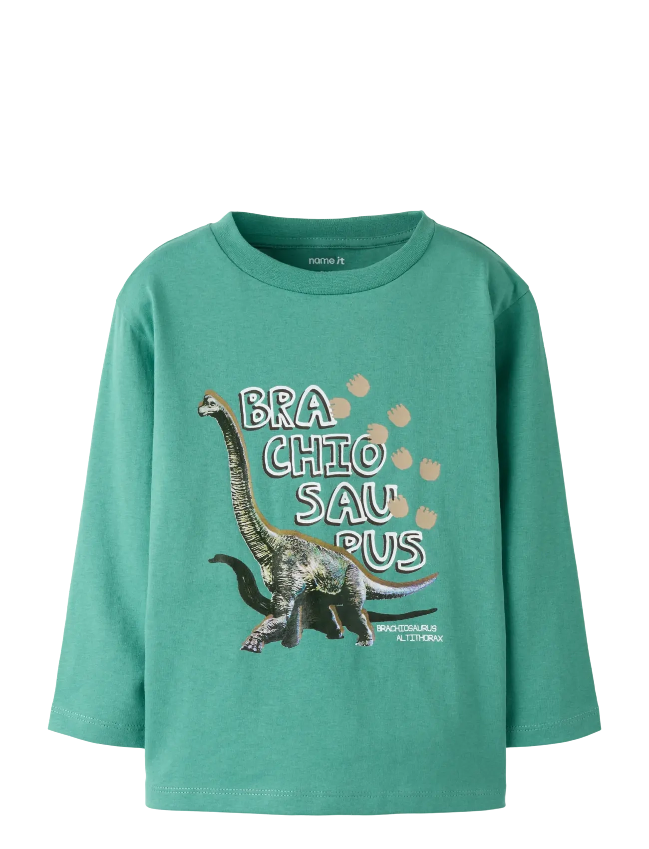 name it NMMSIKKALAN LS NREG TOP - Tøj - DEEP SEA / green