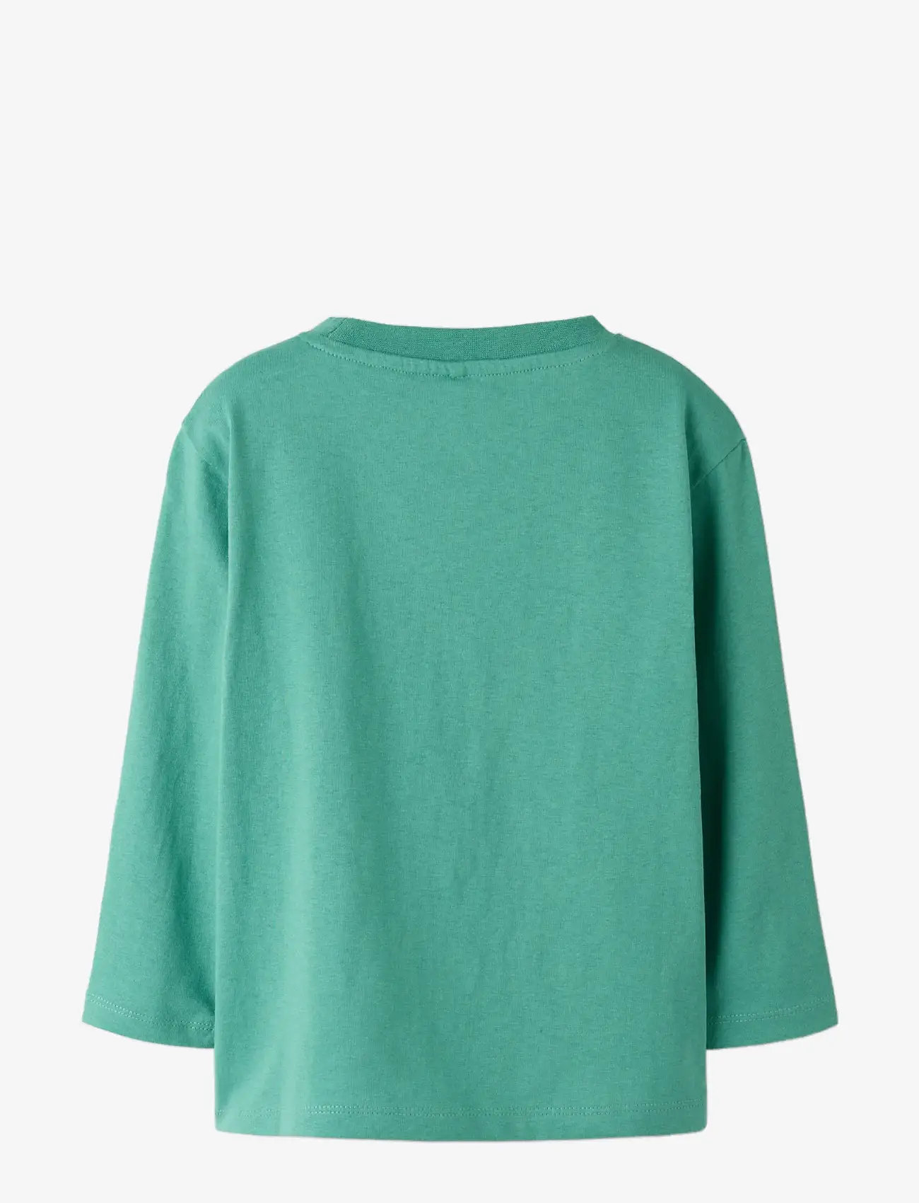 name it - NMMSIKKALAN LS NREG TOP - langærmede t-shirts - deep sea - 2