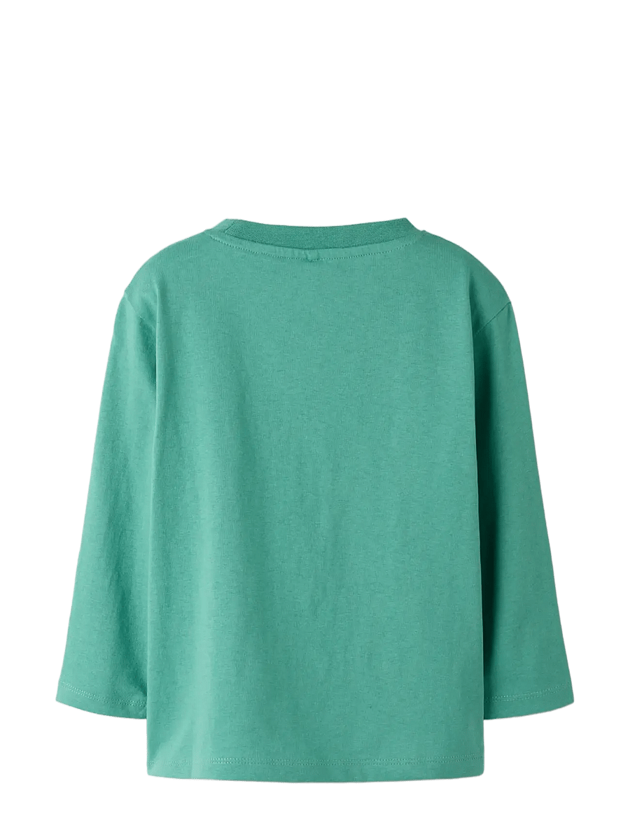 name it - NMMSIKKALAN LS NREG TOP - langärmelig - deep sea - 2