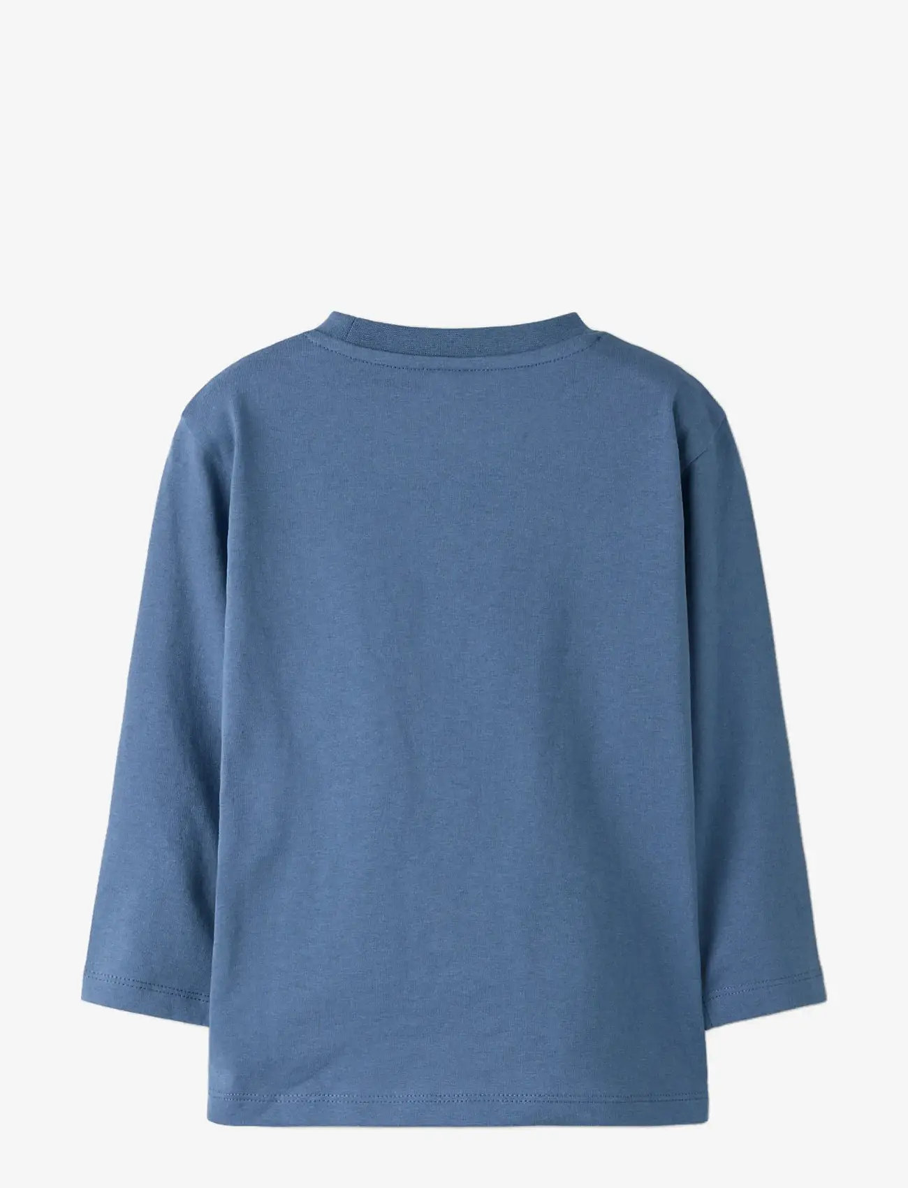 name it - NMMSIKKALAN LS NREG TOP - langærmede t-shirts - vintage indigo - 2