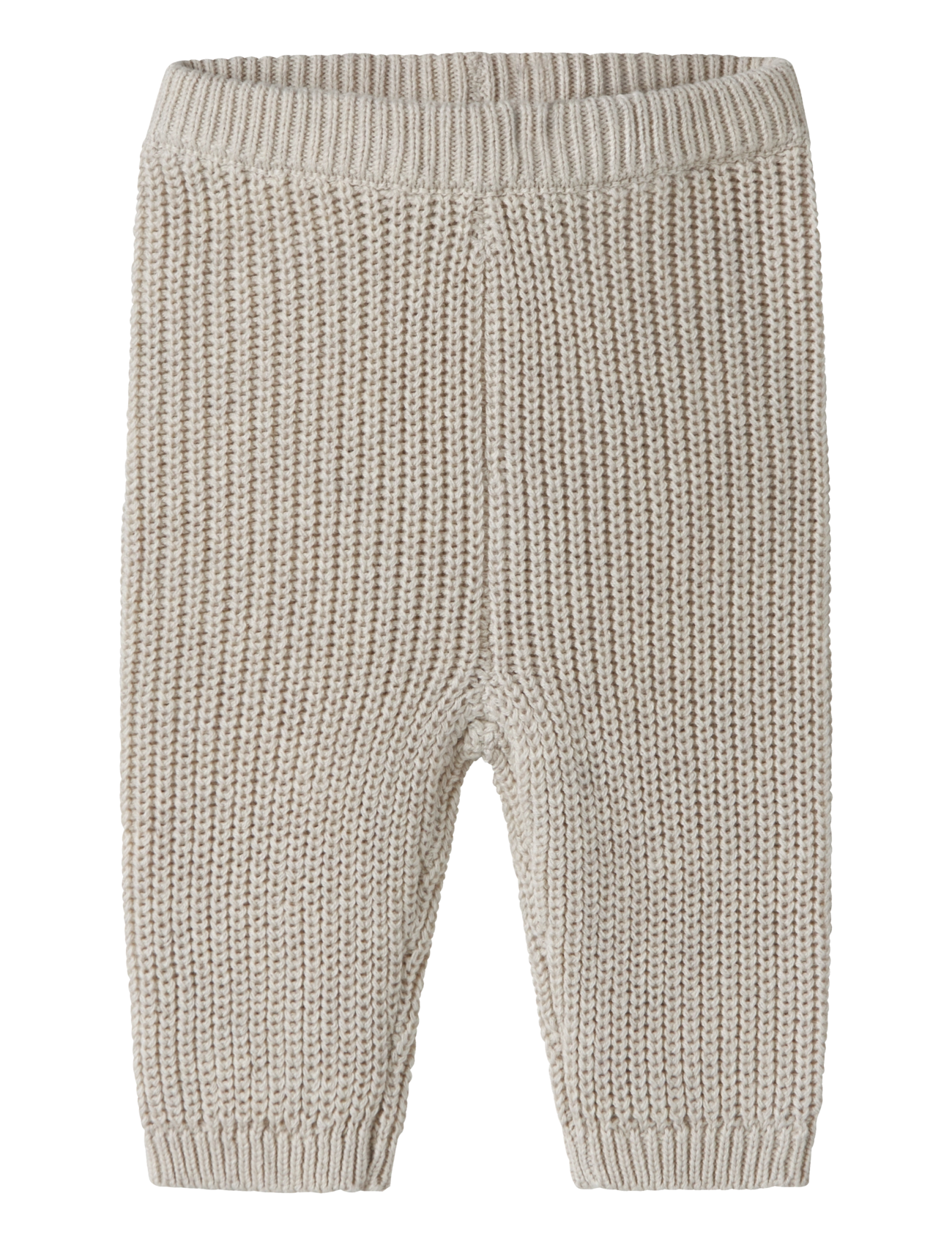name it NBNOMARK KNIT PANT - Baby 0 -2 years - PEYOTE MELANGE / beige