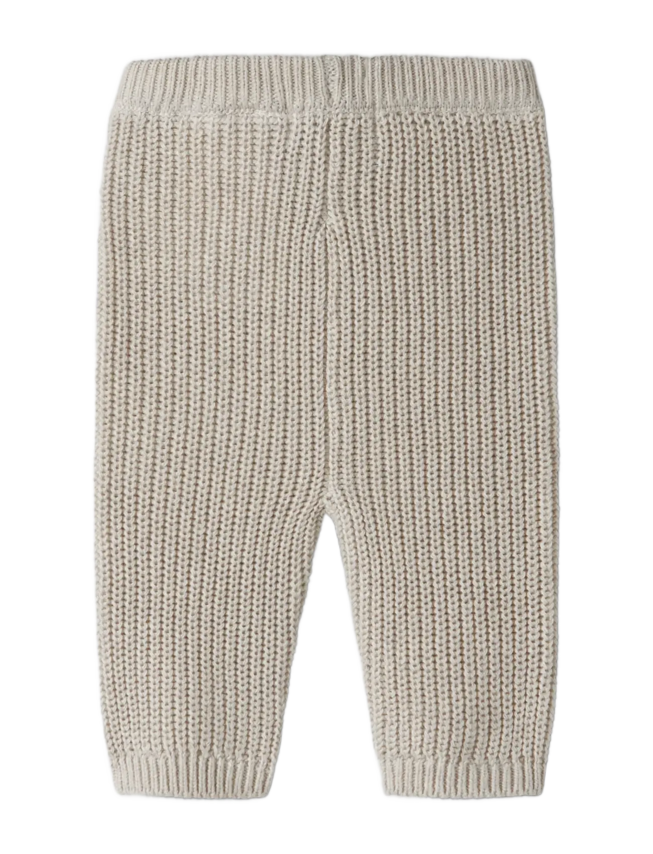 name it - NBNOMARK KNIT PANT - peyote melange - 1