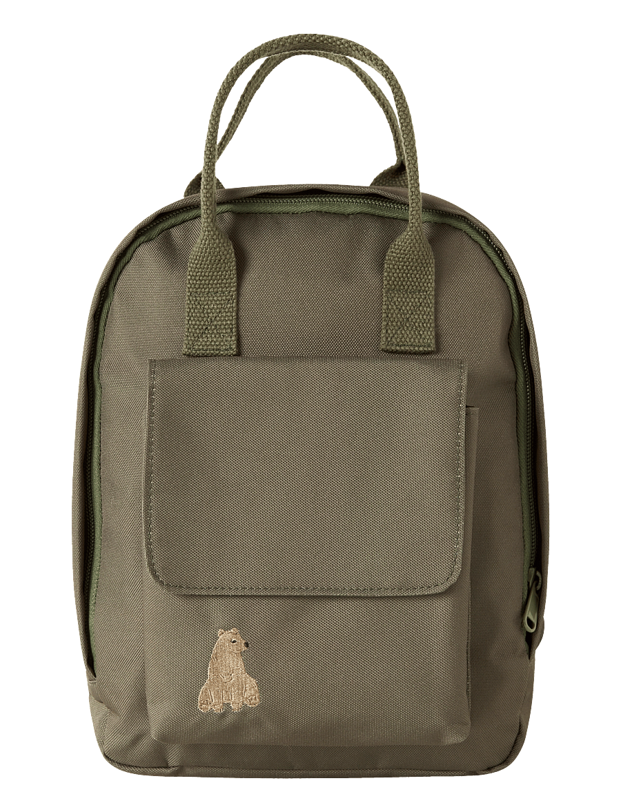 name it - NMMNOBERT BACKPACK - ryggsäckar - olive night - 0