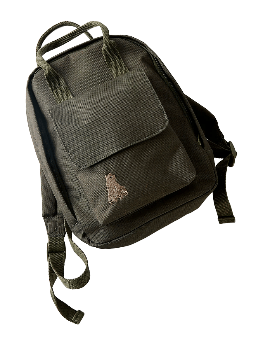 name it - NMMNOBERT BACKPACK - ryggsäckar - olive night - 2