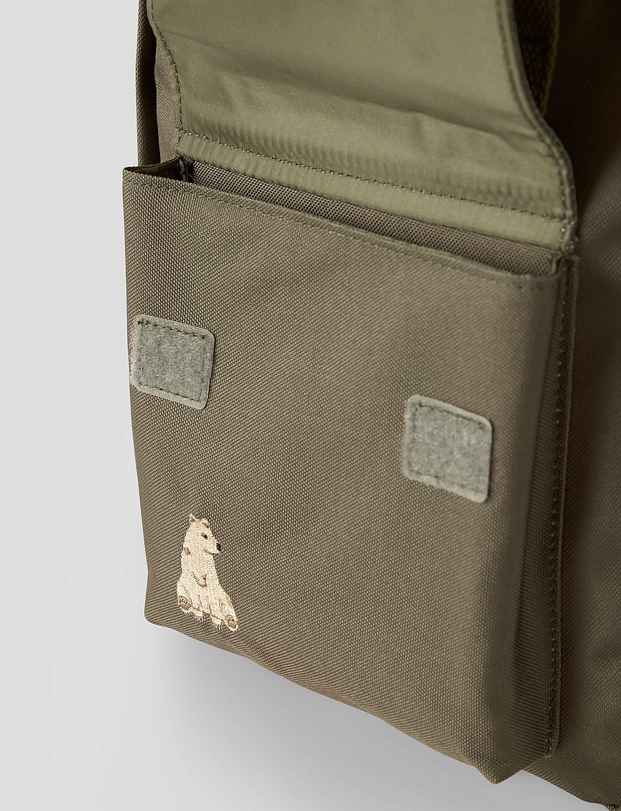 name it - NMMNOBERT BACKPACK - ryggsäckar - olive night - 3