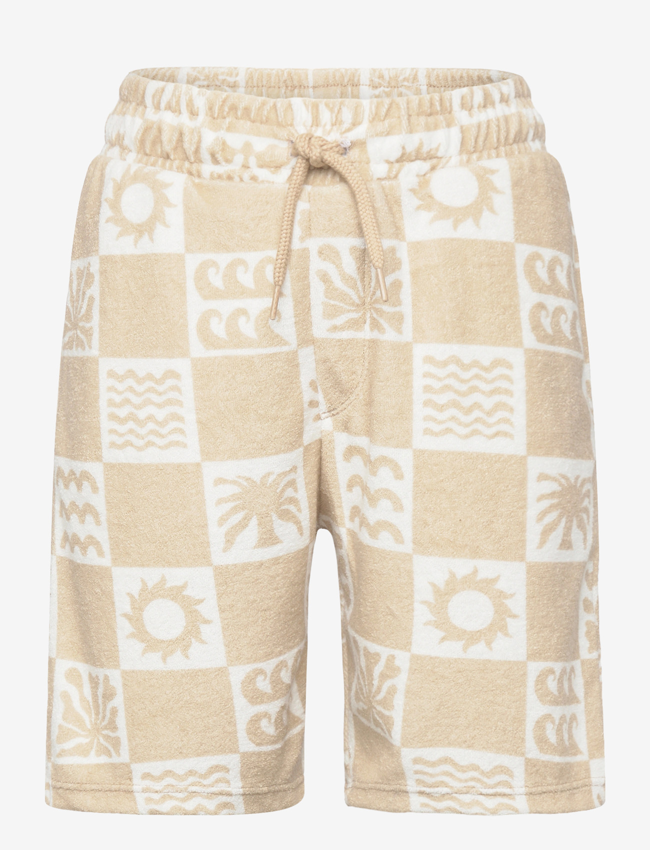 name it - NKMHERWIN TERRY SHORTS - casual shorts - humus - 0