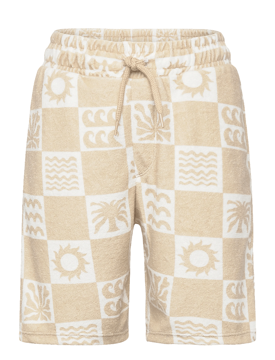 name it - NKMHERWIN TERRY SHORTS - casual shorts - humus - 0