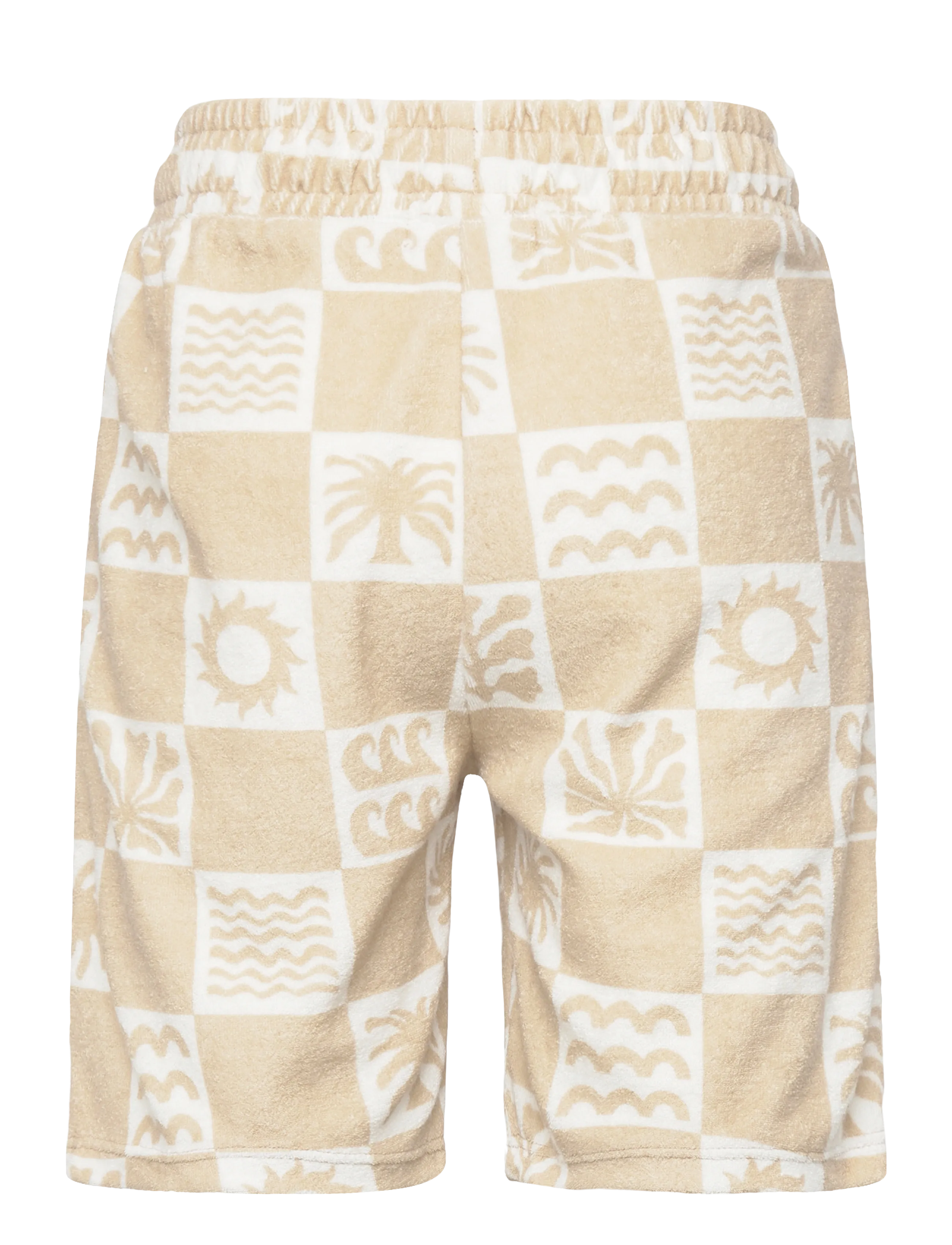 name it - NKMHERWIN TERRY SHORTS - sommerschnäppchen - humus - 1