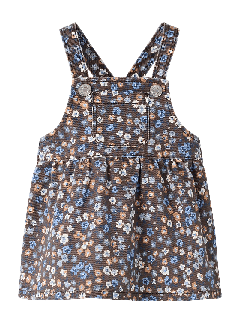 name it - NBFTRINE TWI AOP BIBSKIRT 5507-TD - Ärmlösa babyklänningar - shopping bag - 1