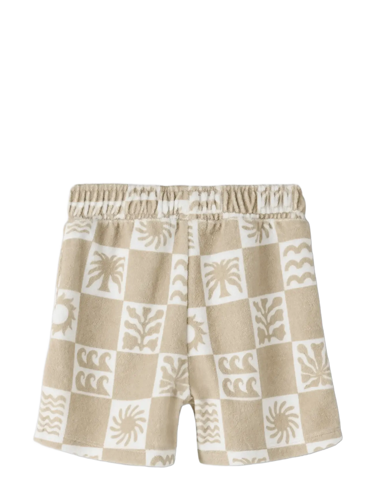 name it - NMMHERWIN TERRY SHORTS - treniņtērpa šorti - humus - 1