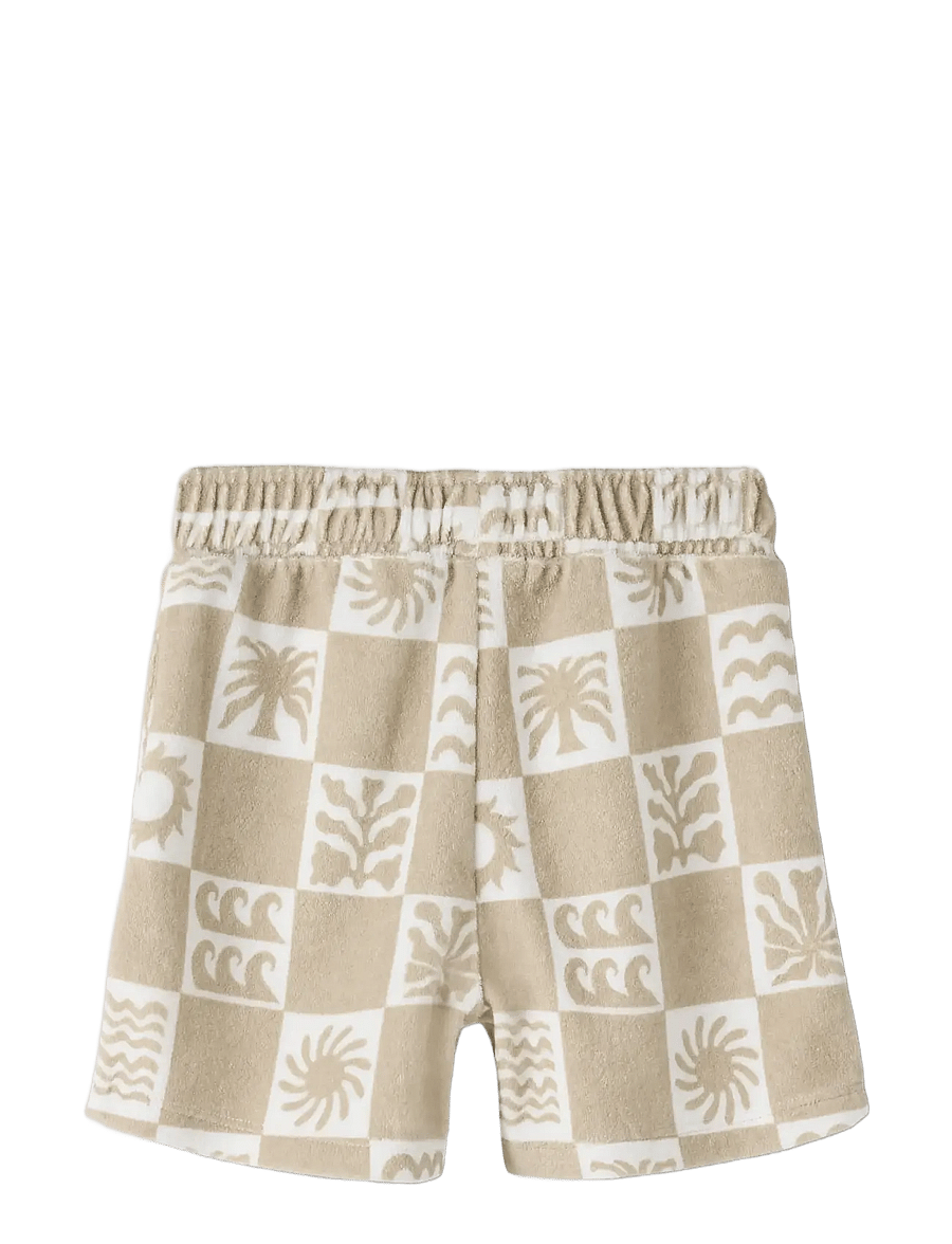 name it - NMMHERWIN TERRY SHORTS - mjukisshorts - humus - 1