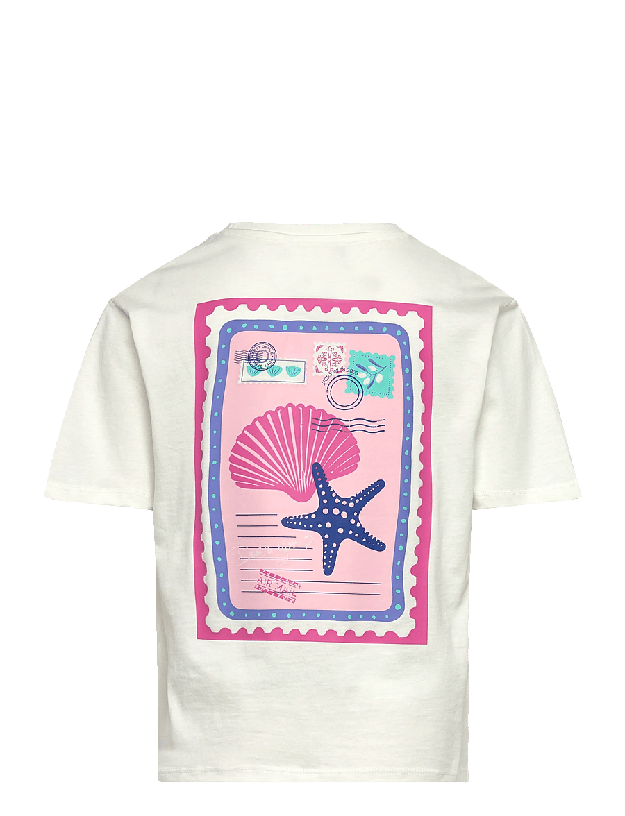 name it - NKFHENNIE SS NREG TOP BOX - kortärmade t-shirts - cloud dancer - 2