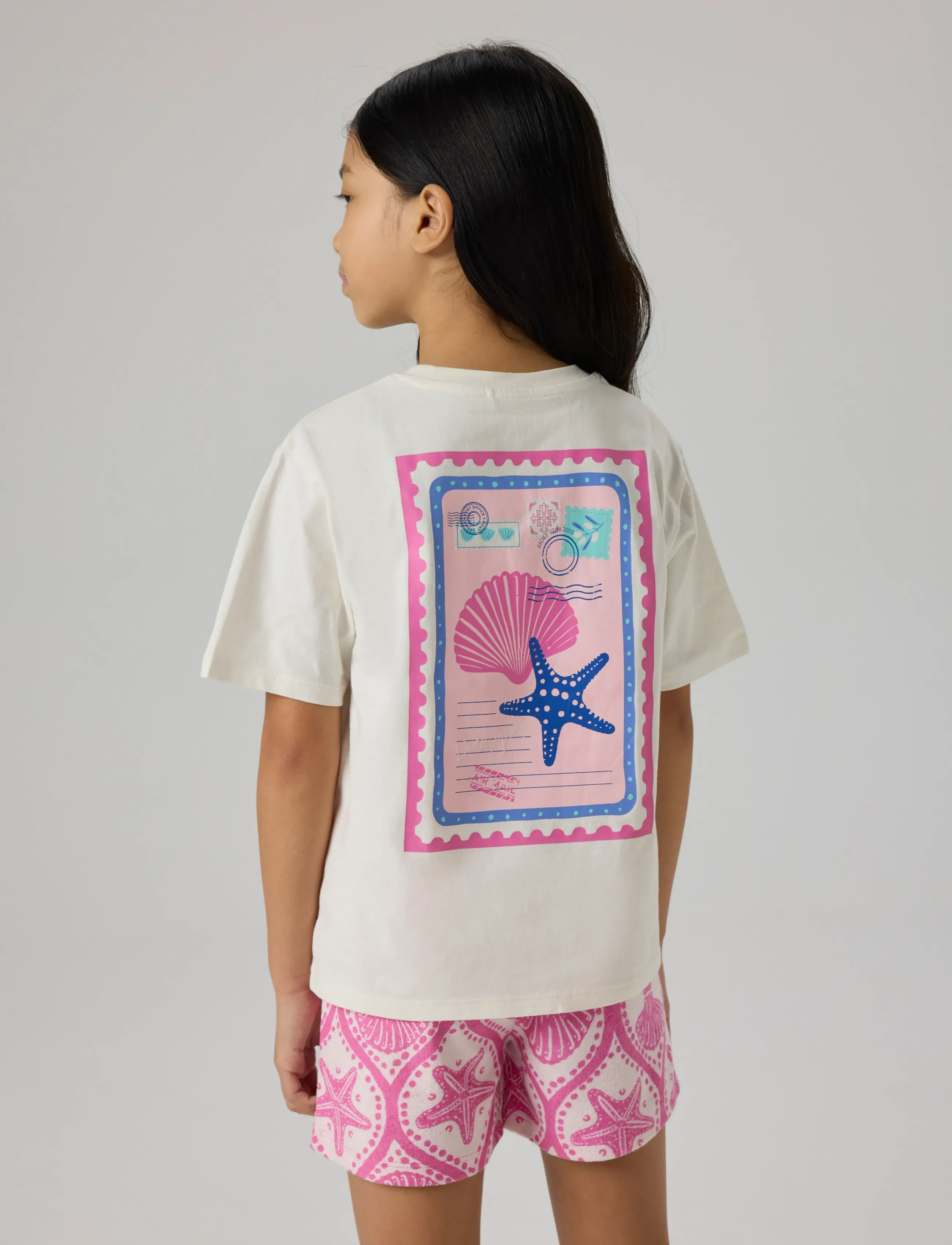 name it NKFHENNIE SS NREG TOP BOX - T-shirts - CLOUD DANCER / white