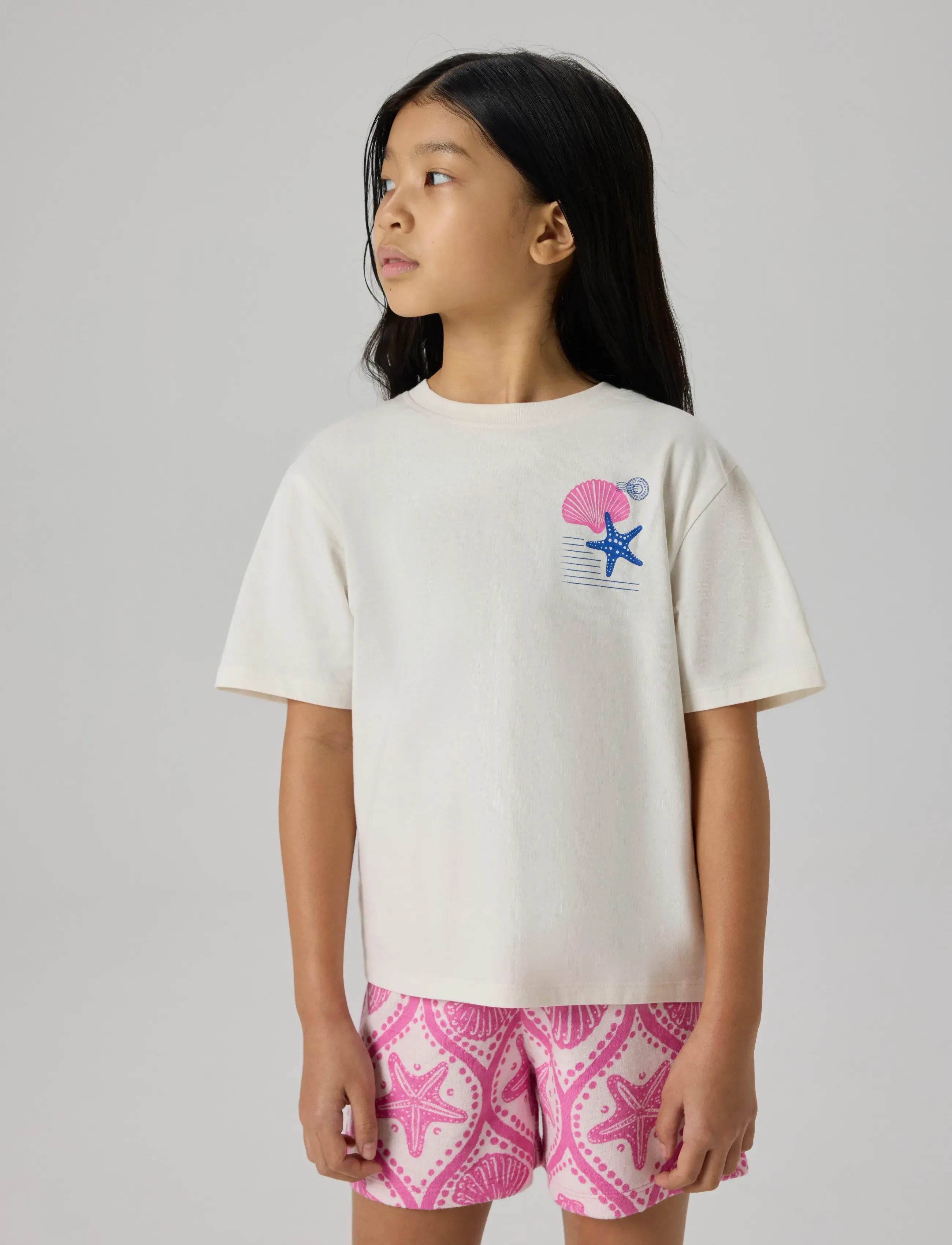 name it - NKFHENNIE SS NREG TOP BOX - kortærmede t-shirts - cloud dancer - 3