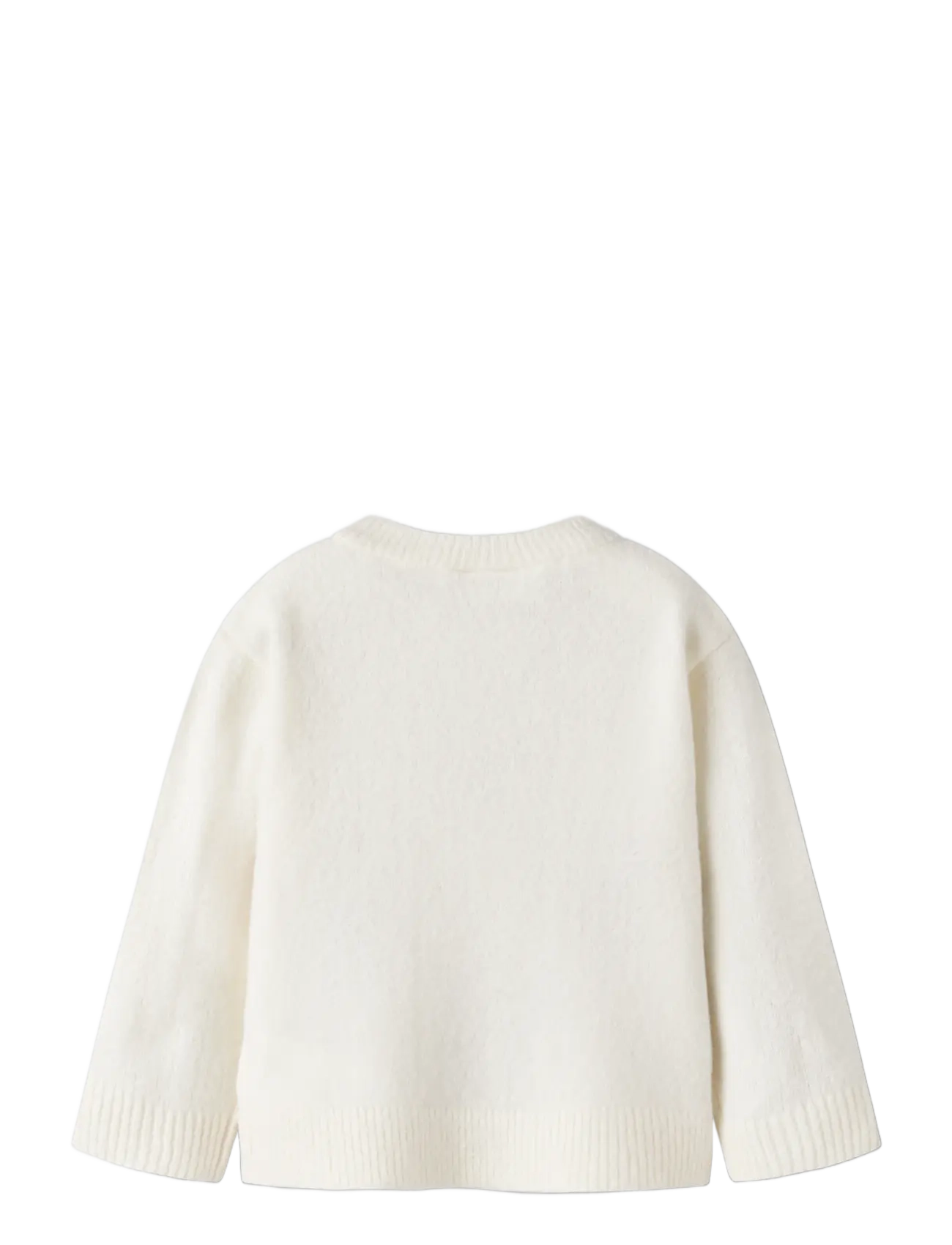 name it - NMFOLGI LS KNIT - antique white - 1