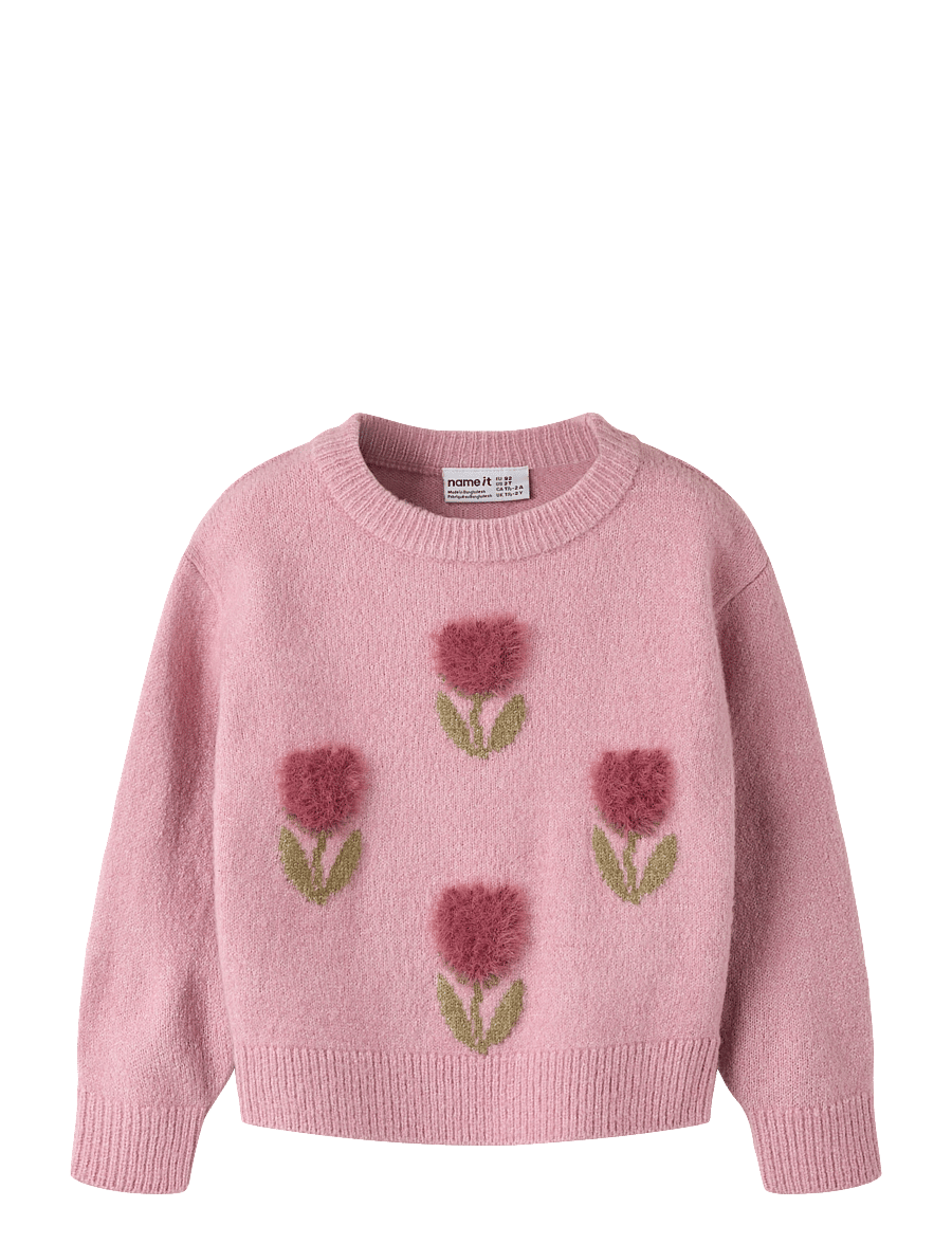 name it - NMFOLGI LS KNIT - džemprid - lilas - 0